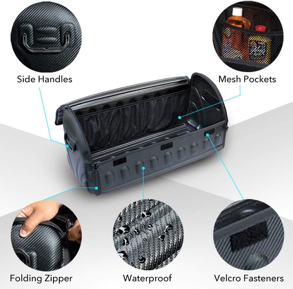 Collapsible 3D MAXpider Trunk Carrier for Tesla