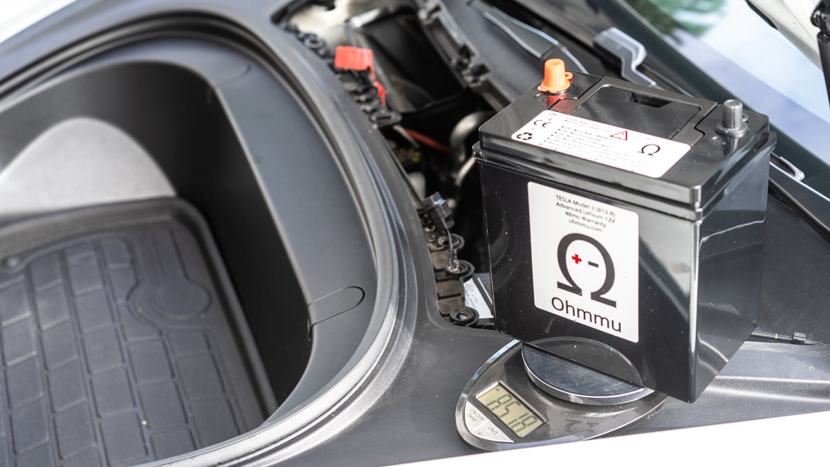 Tesla Model 3 Lithium 12V Battery (Ultra Lightweight, 4X Life)