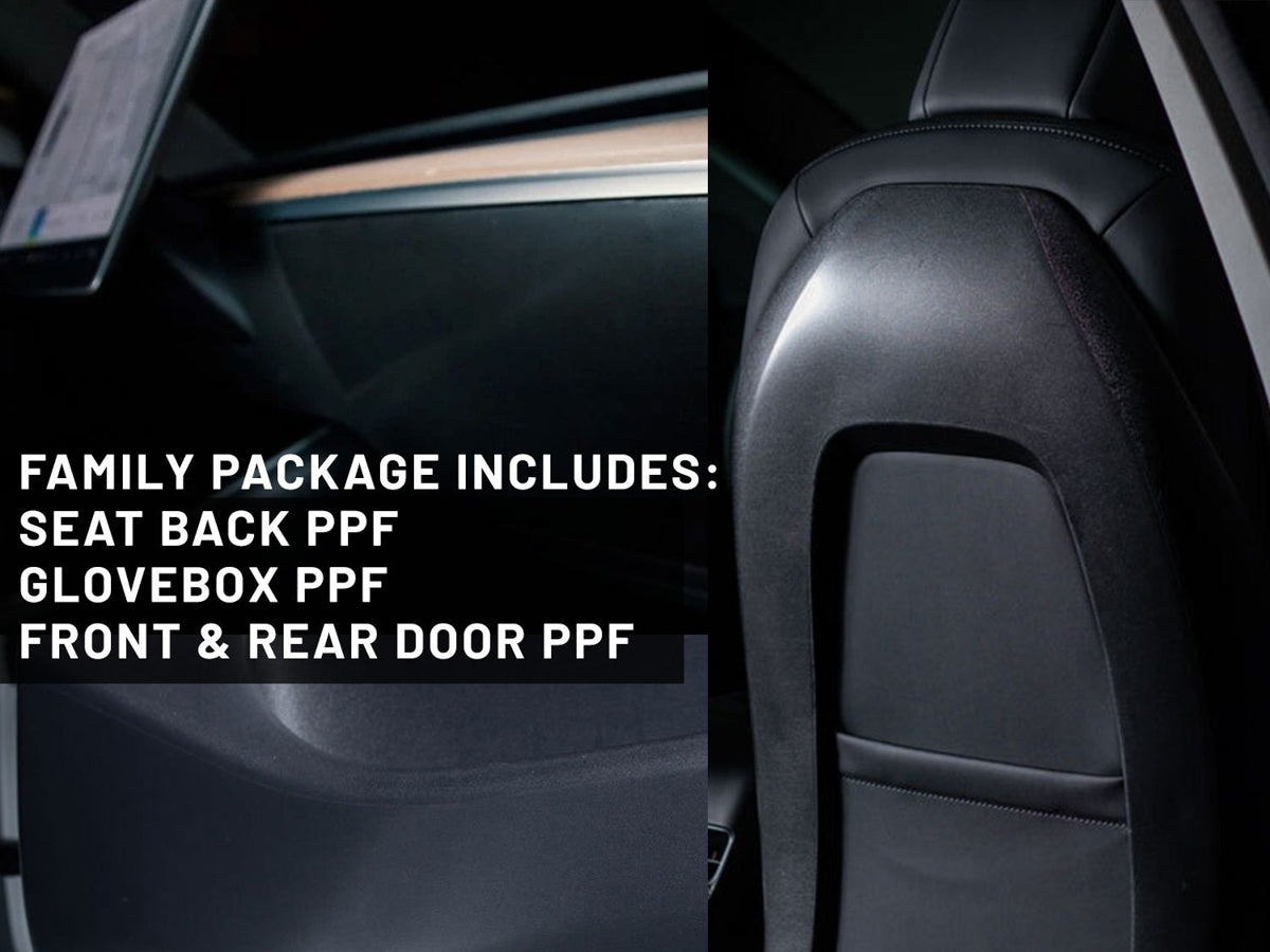 Tesla Model Y Interior Protection PPF (Family/Kids Pack)