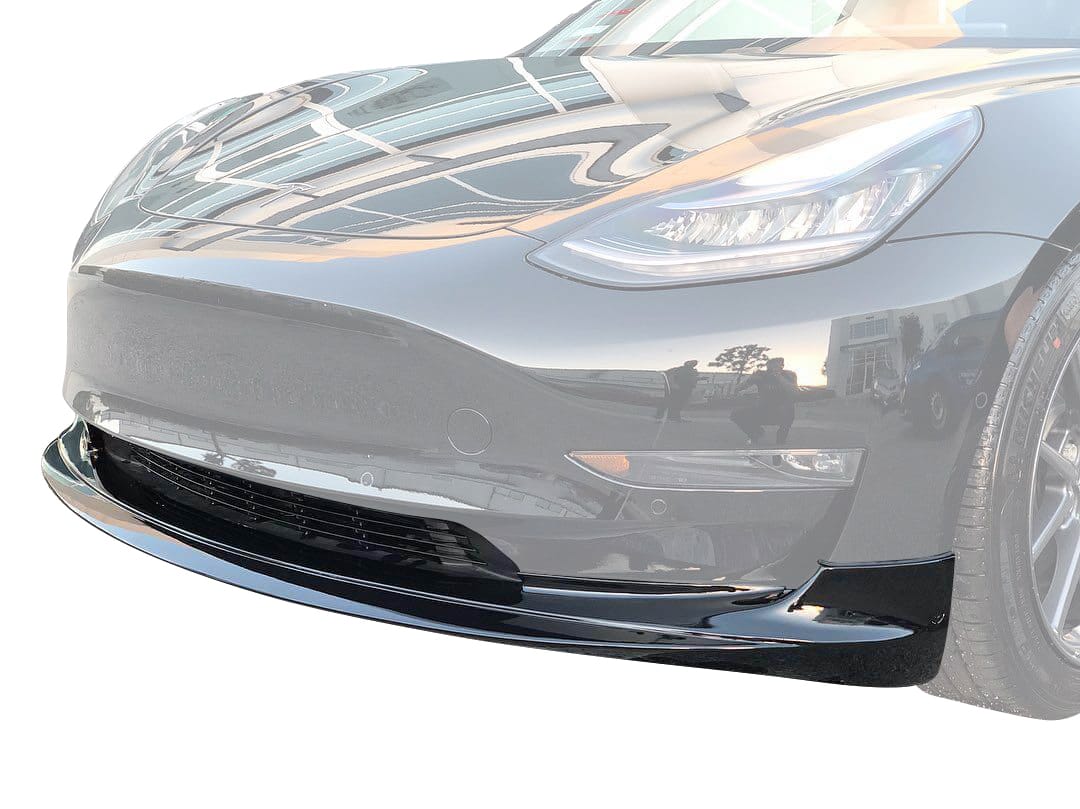 Tesla Model 3 Front Lip Spoiler by Unplugged Performance