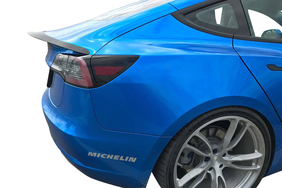 Tesla Model 3 High Efficiency Rear Spoiler by Unplugged Performance