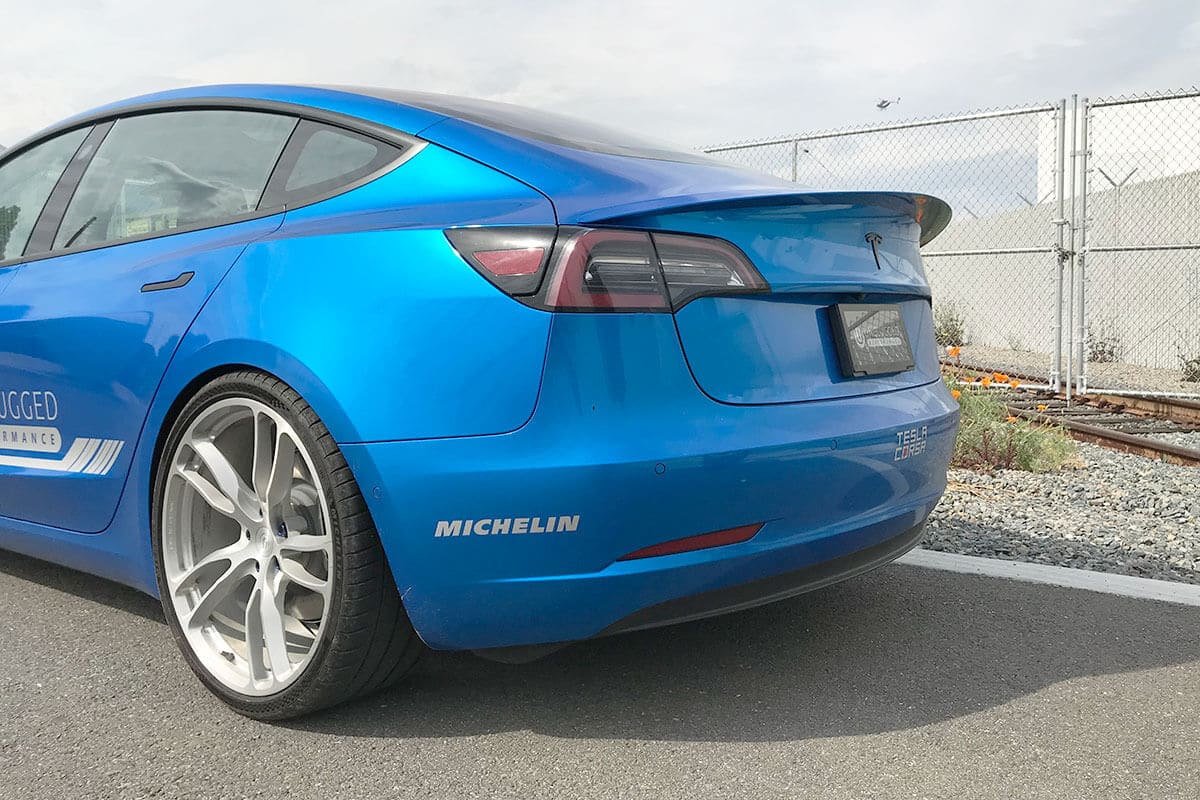 Tesla Model 3 High Efficiency Rear Spoiler by Unplugged Performance