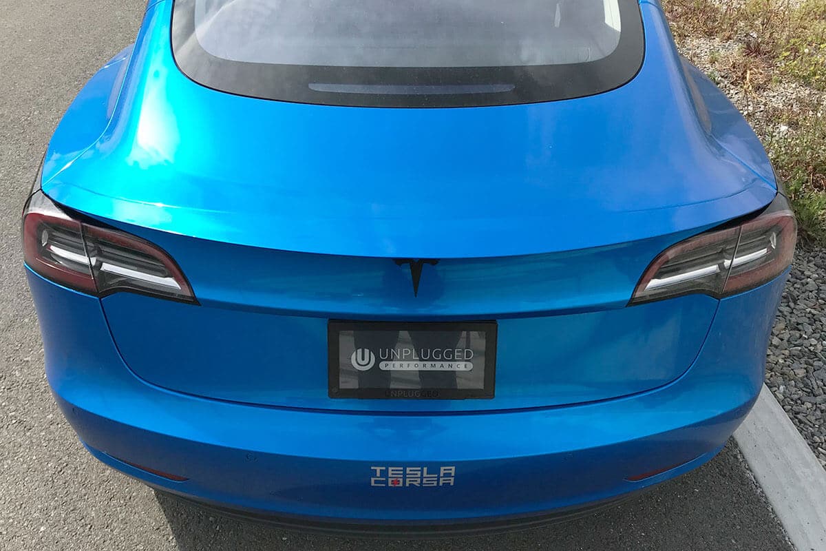 Tesla Model 3 High Efficiency Rear Spoiler by Unplugged Performance