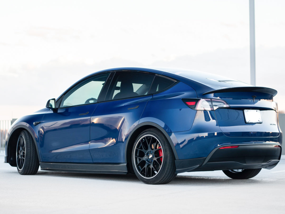 Tesla Model Y Carbon Fiber Side Skirt Extension
