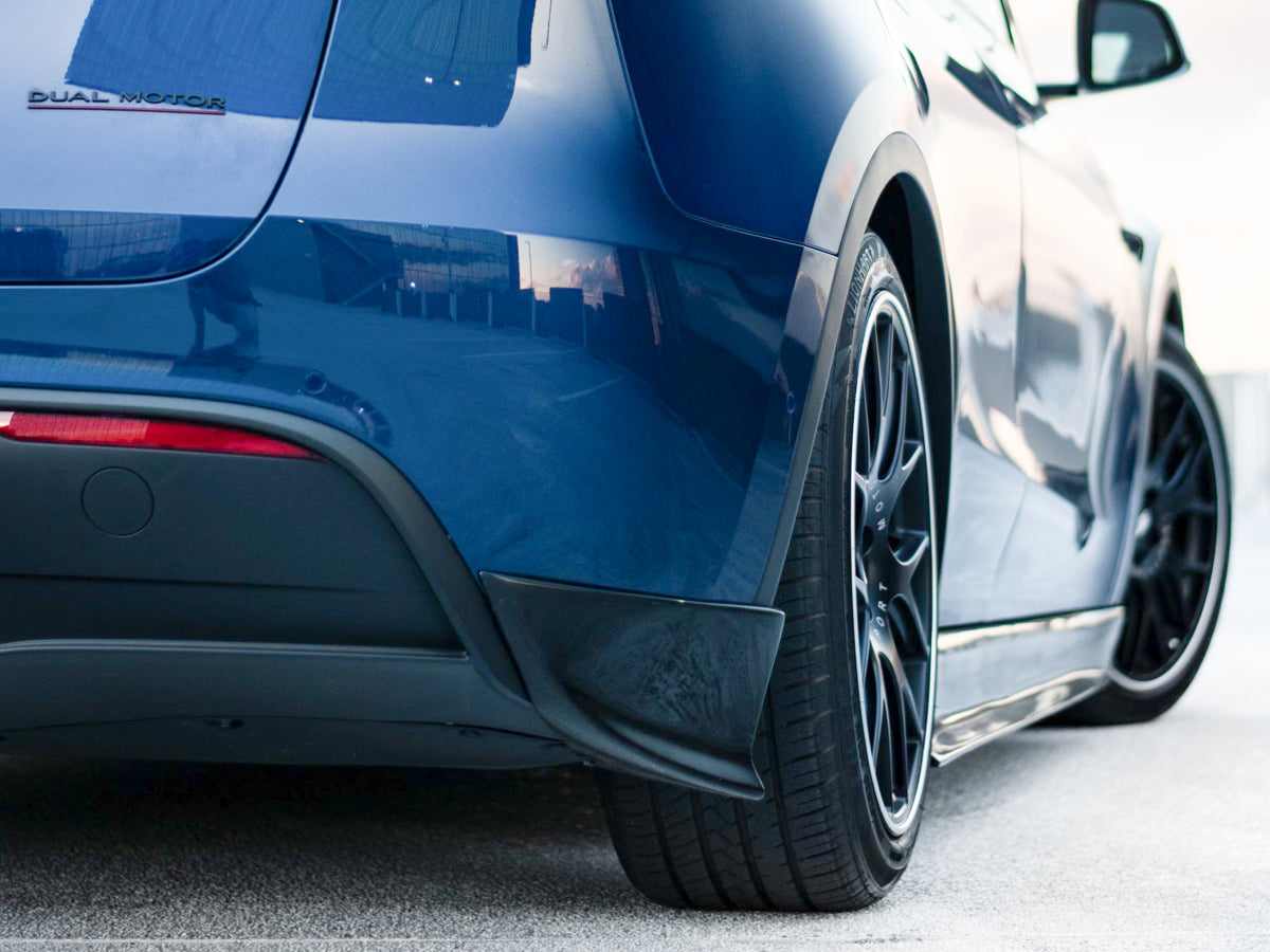 Tesla Model Y Carbon Fiber Side Skirt Extension