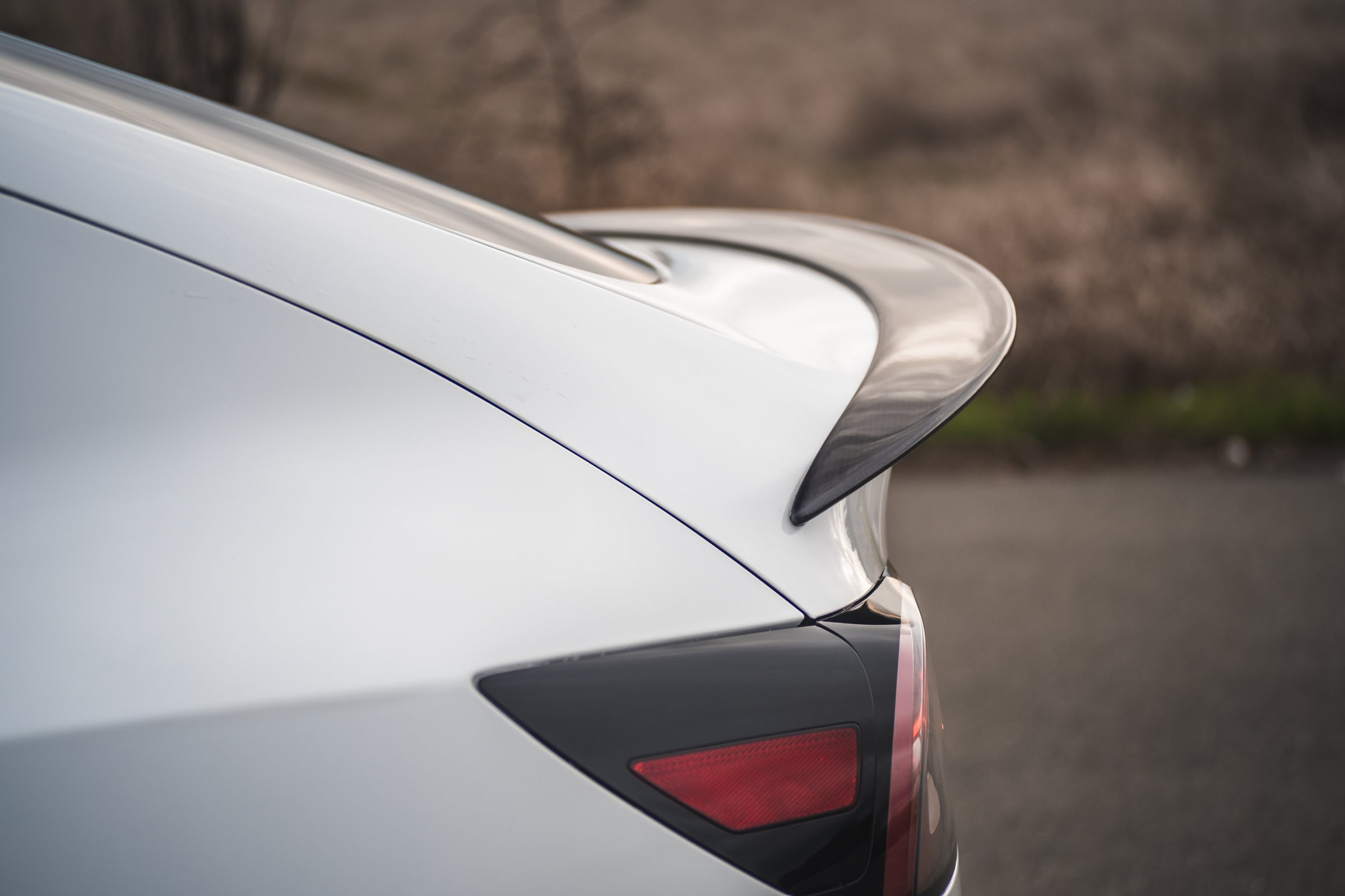 Tesla Model Y Carbon Fiber Performance Rear Spoiler