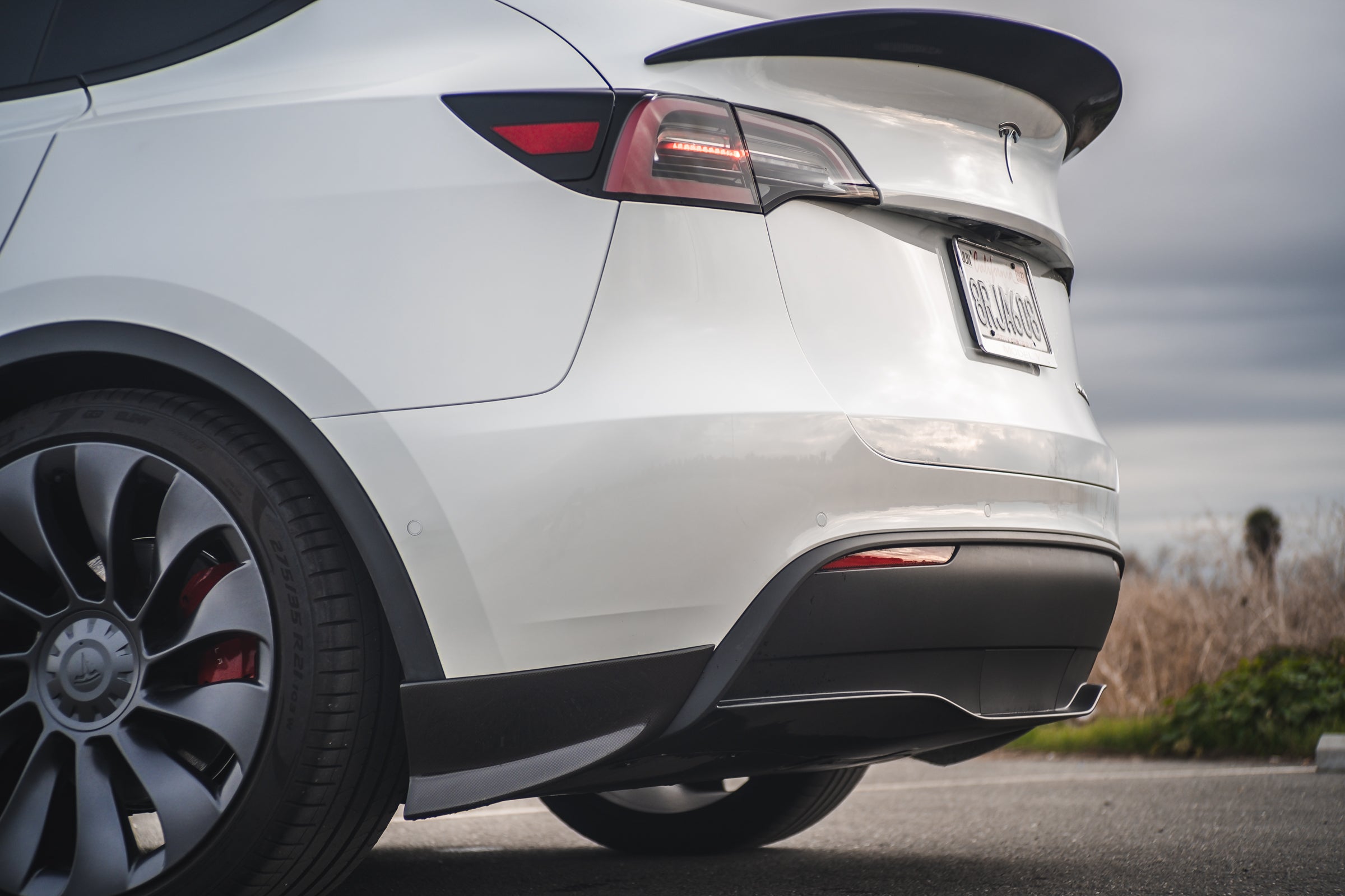 Tesla Model Y Carbon Fiber Side Skirt Extension