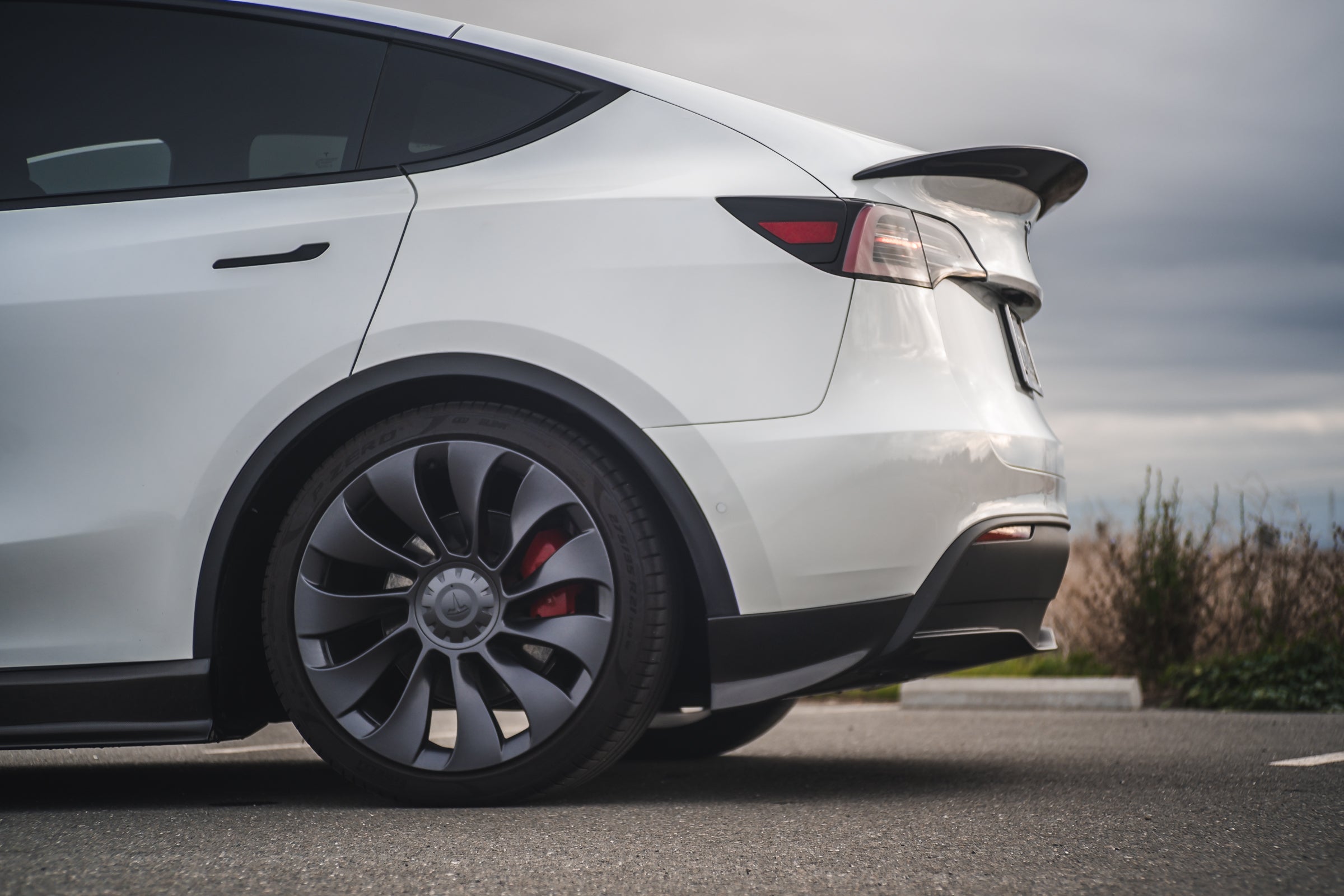 Tesla Model Y Carbon Fiber Side Skirt Extension