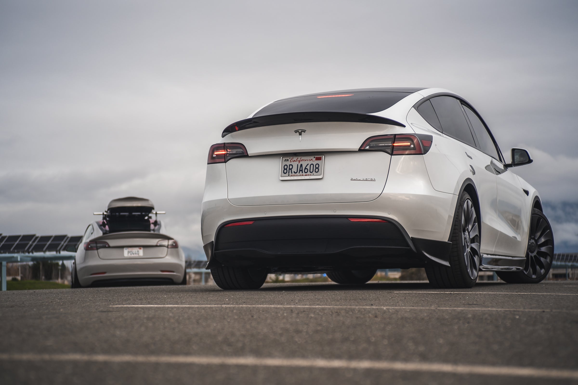 Tesla Model Y Carbon Fiber Performance Rear Spoiler