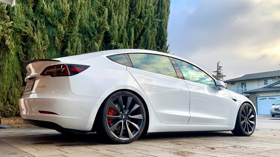 Tesla Model 3 & Model Y Wheel Spacers (Forged Aluminum 6061-T6, Set of 2)