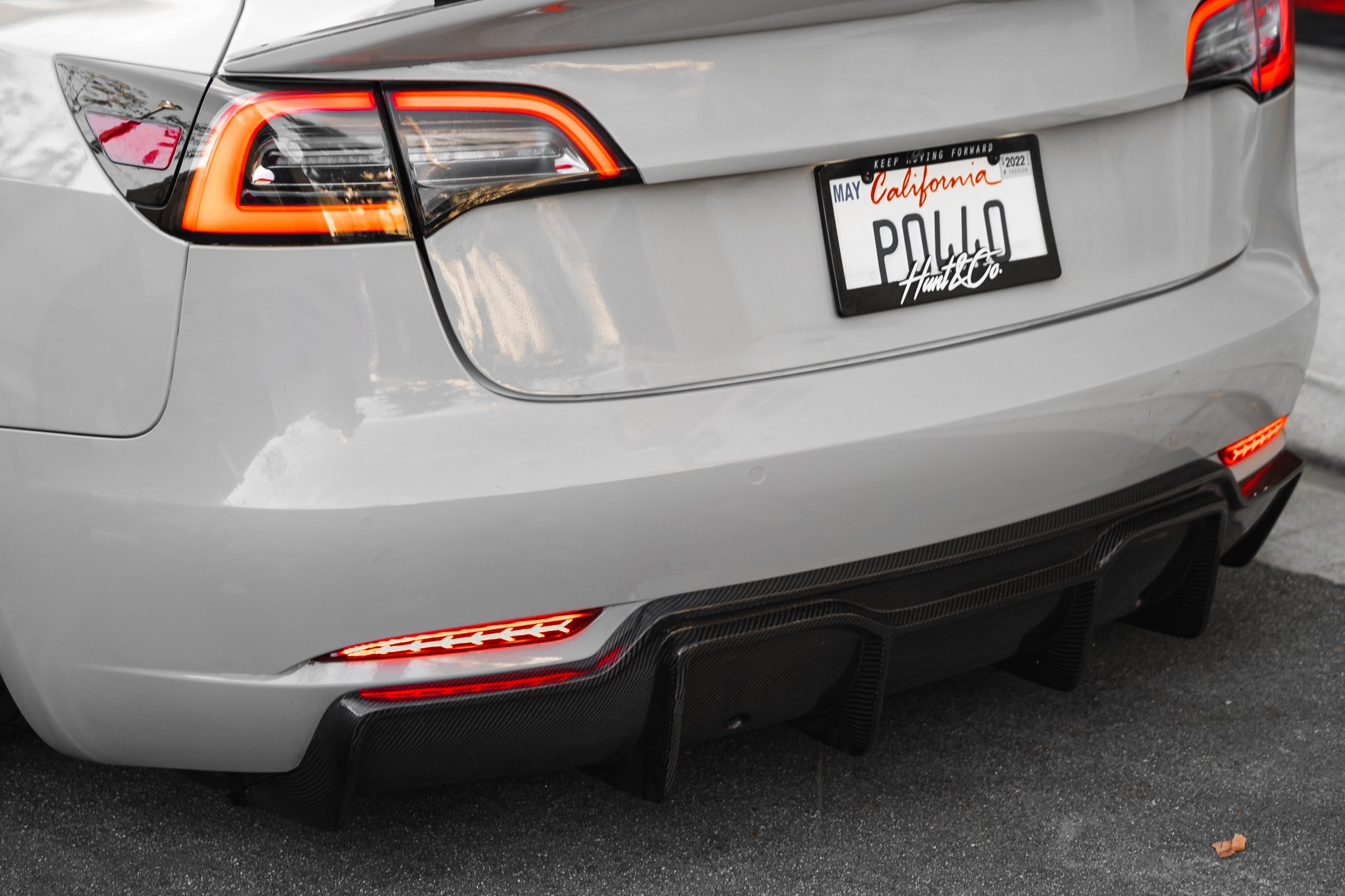 Tesla Model 3 Rear Bumper Sequential LED Turn Indicators/Brake