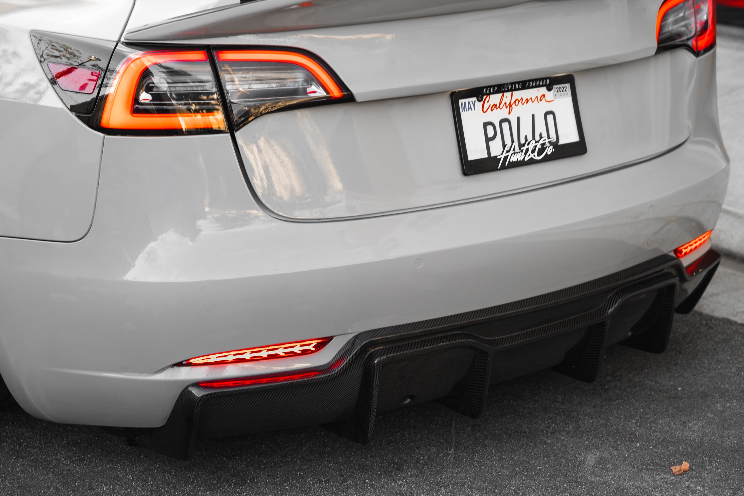 Tesla Model 3 Rear Bumper Sequential LED Turn Indicators/Brake Lights