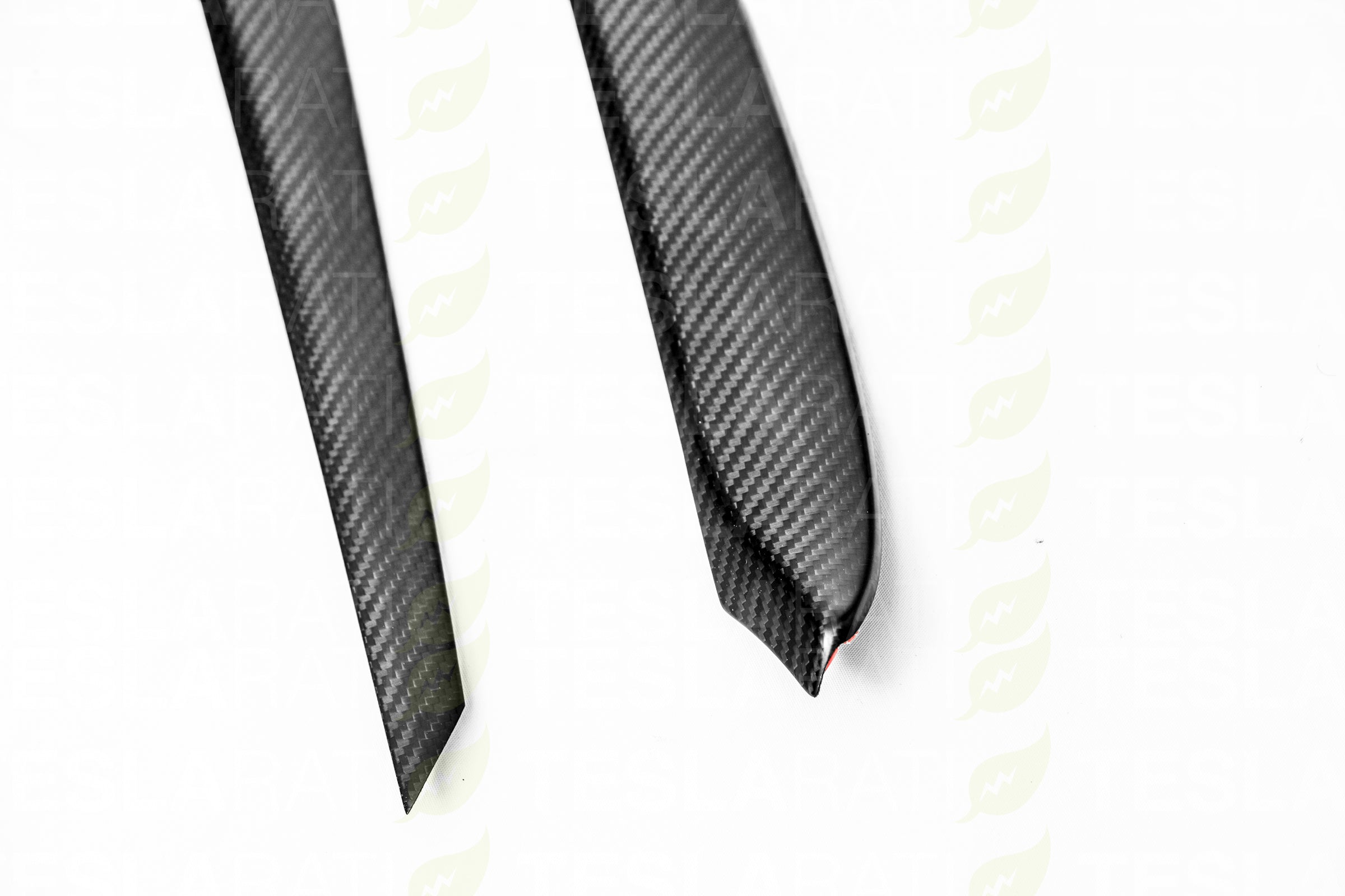 Tesla Model 3 Genuine Carbon Fiber Door Panel Trim