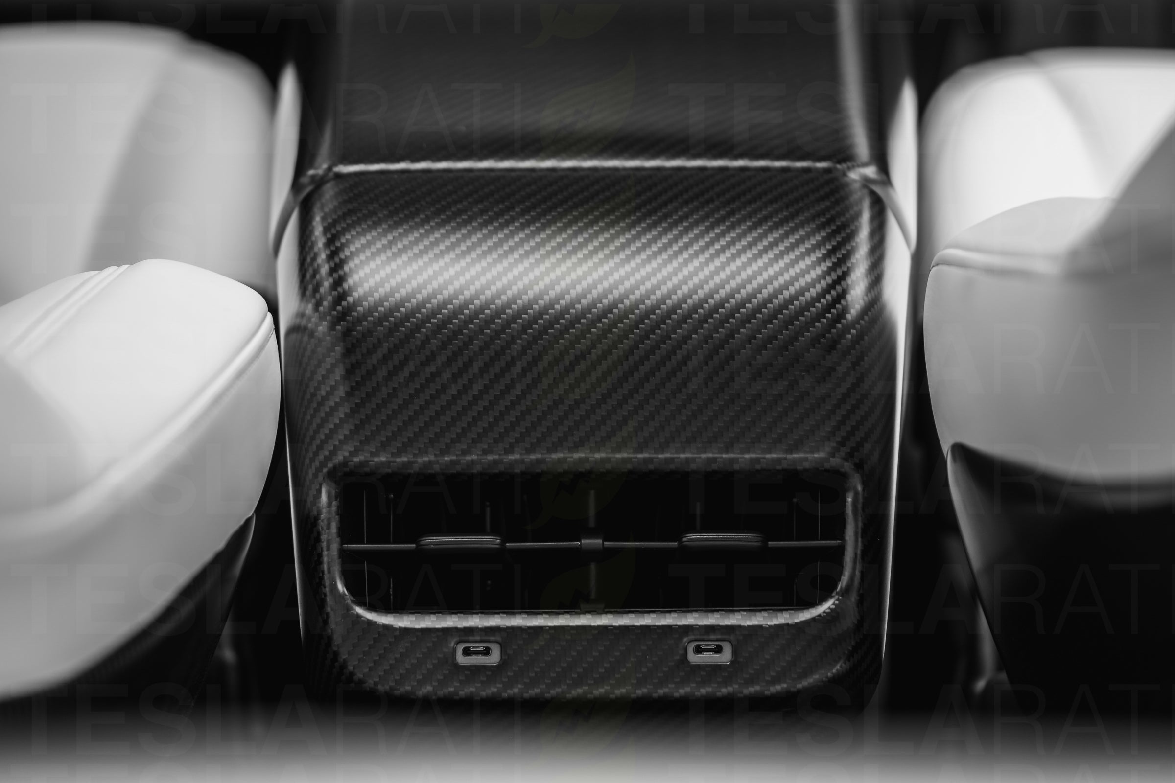 Tesla Model Y Premium Real Carbon Fiber Full Interior Bundle