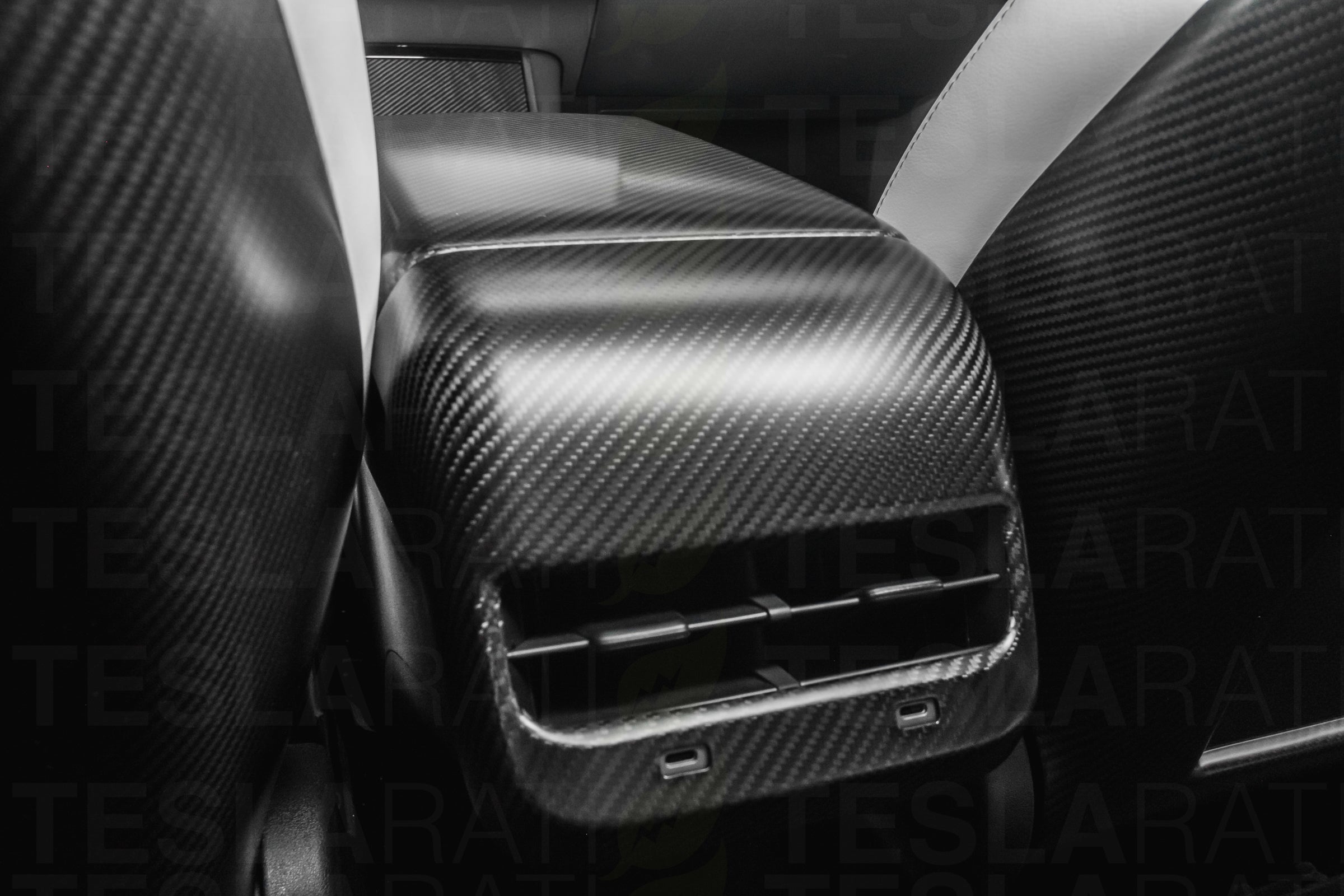 Tesla Model Y Premium Real Carbon Fiber Full Interior Bundle