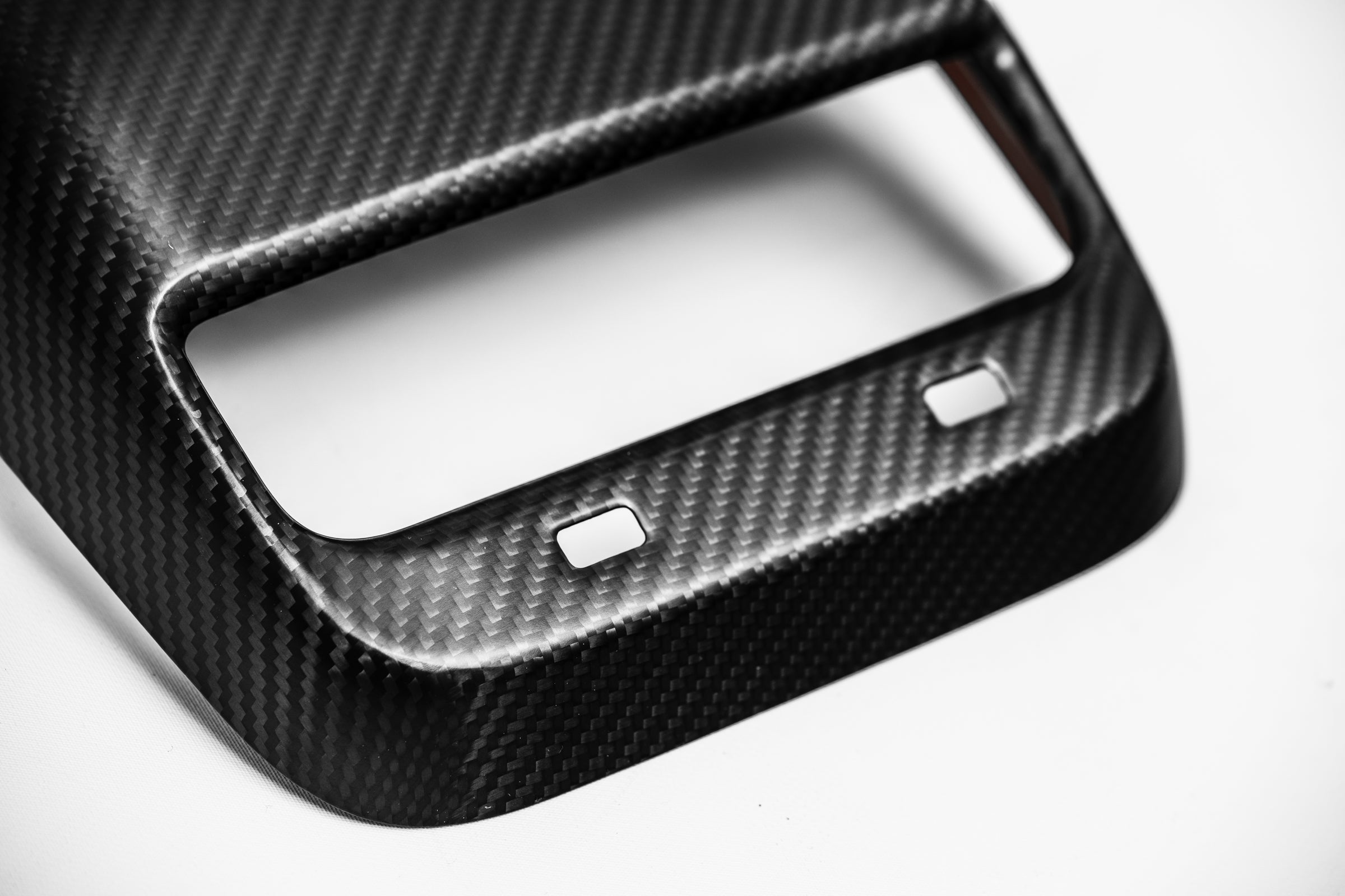 Tesla Model Y Genuine Carbon Fiber Rear Air Vent Cover