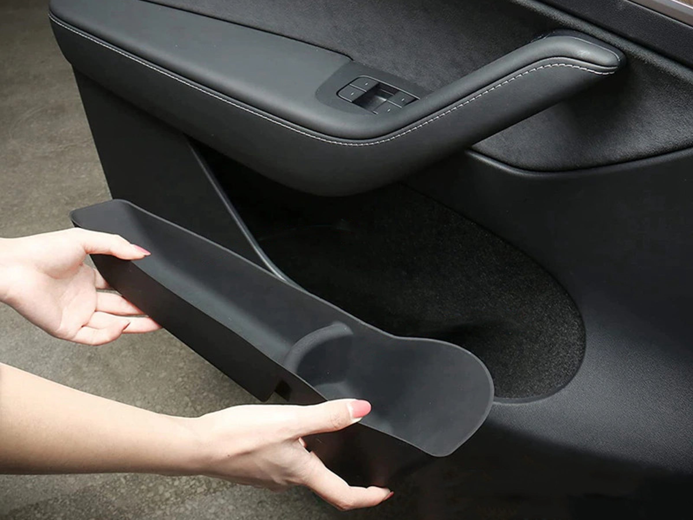 Tesla Model 3 Door Pocket Storage Organizers (Complete Set)