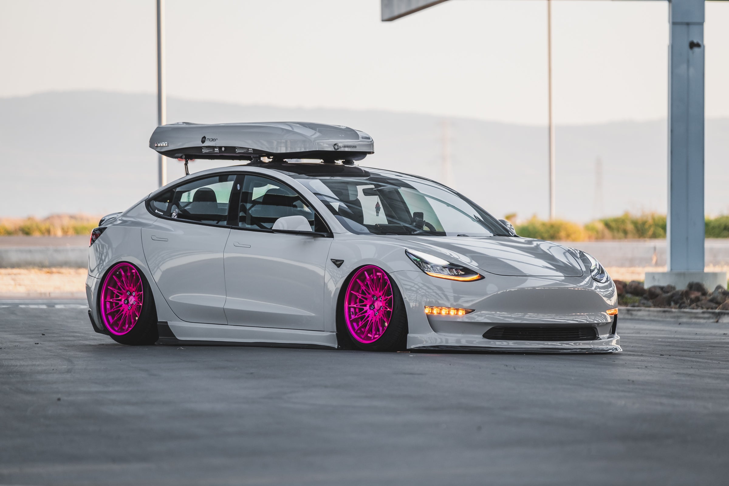 Tesla Model 3 & Y LED Sequential Turn Signal (Fog Lights)