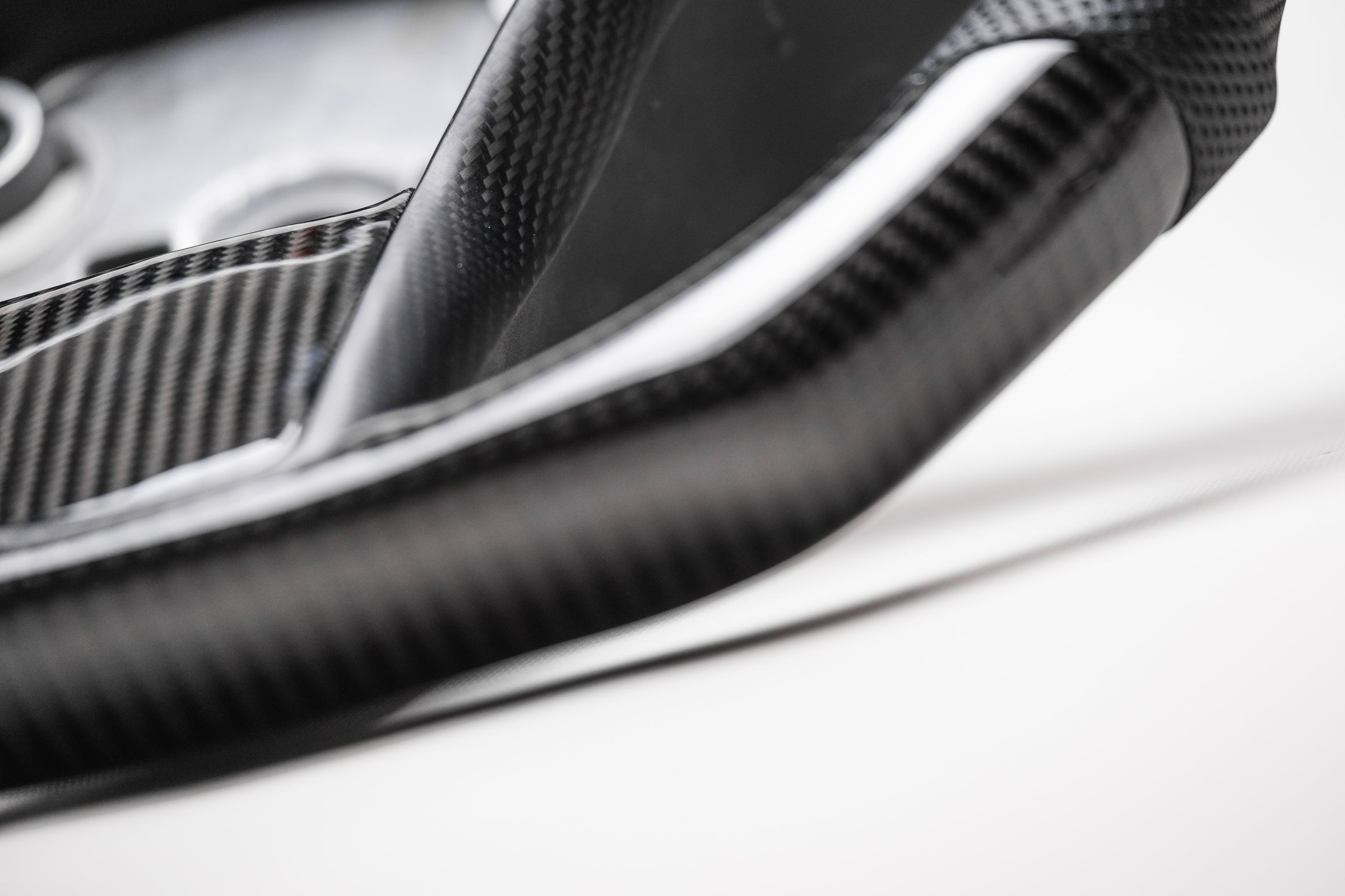 Tesla Model 3 & Y Genuine Carbon Fiber Steering Wheel