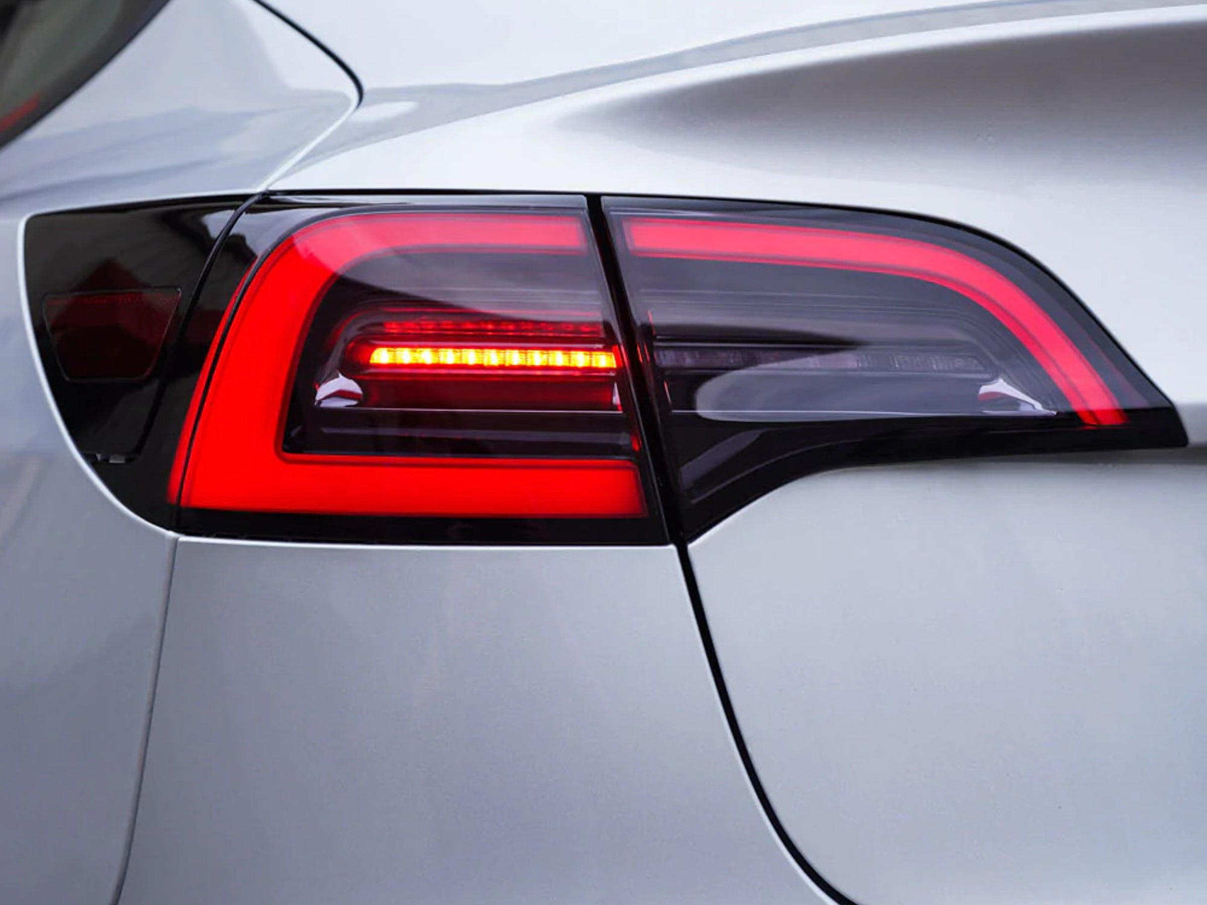 Tesla Model 3 PPF Tinted Taillight Protection