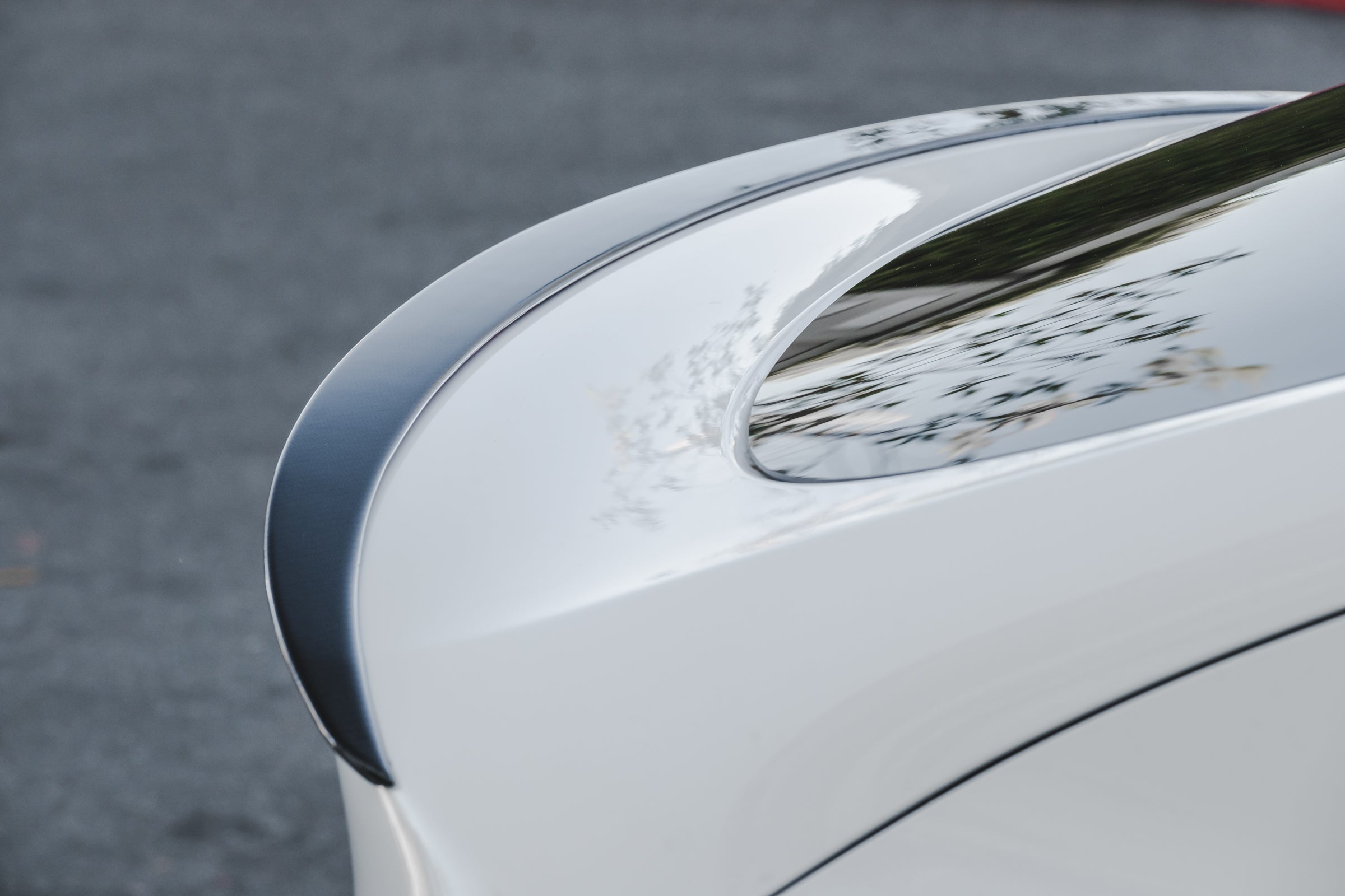 Tesla Model Y Genuine Carbon Fiber Performance Rear Spoiler