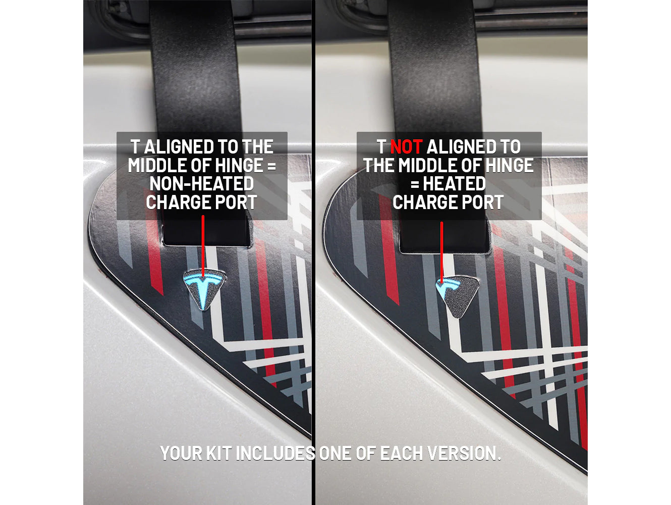 Tesla Model 3 & Y Charging Port Wrap