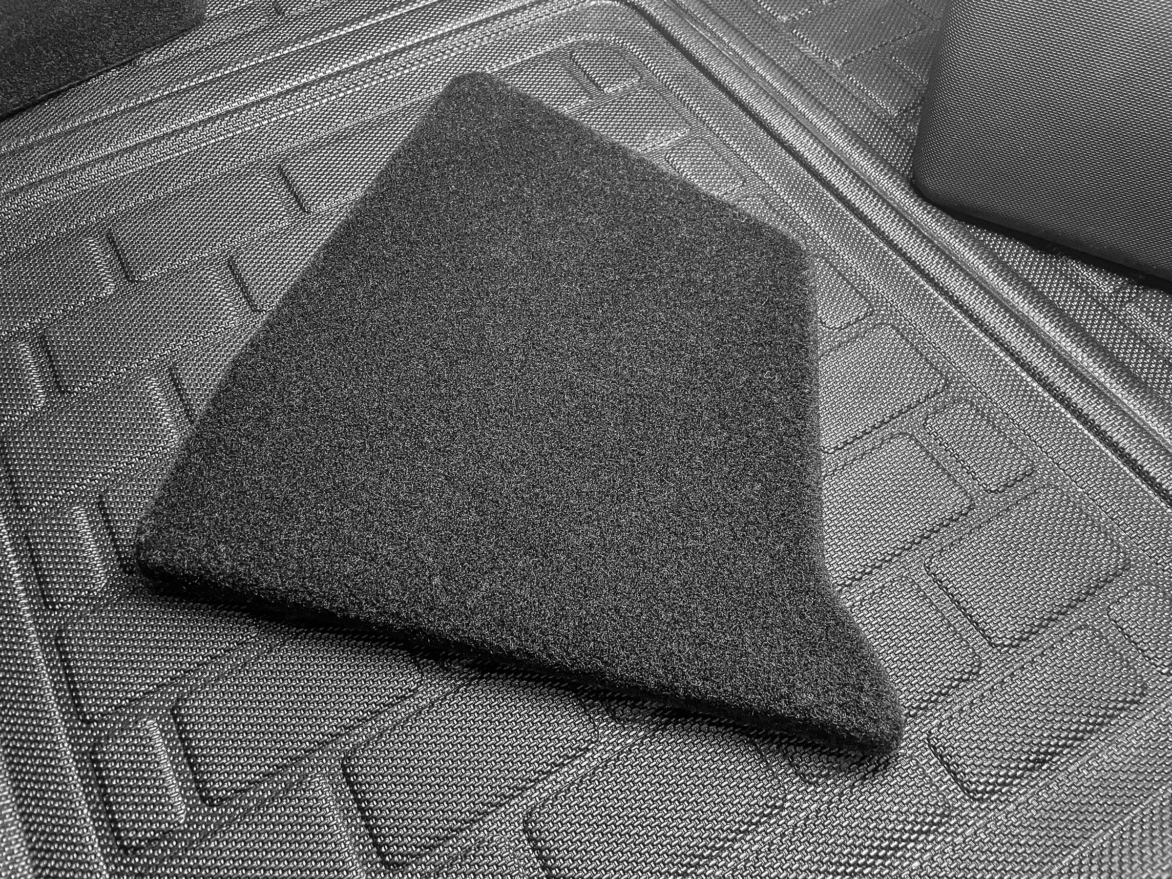 Tesla Model Y Trunk Side Storage Bins with Carpeted Lids (OEM Style )