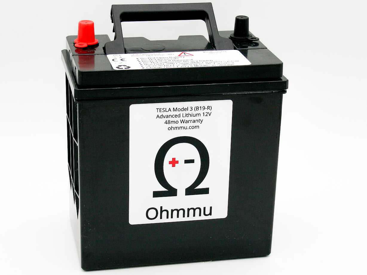 Tesla Model 3 Lithium 12V Battery (Ultra Lightweight, 4X Life)