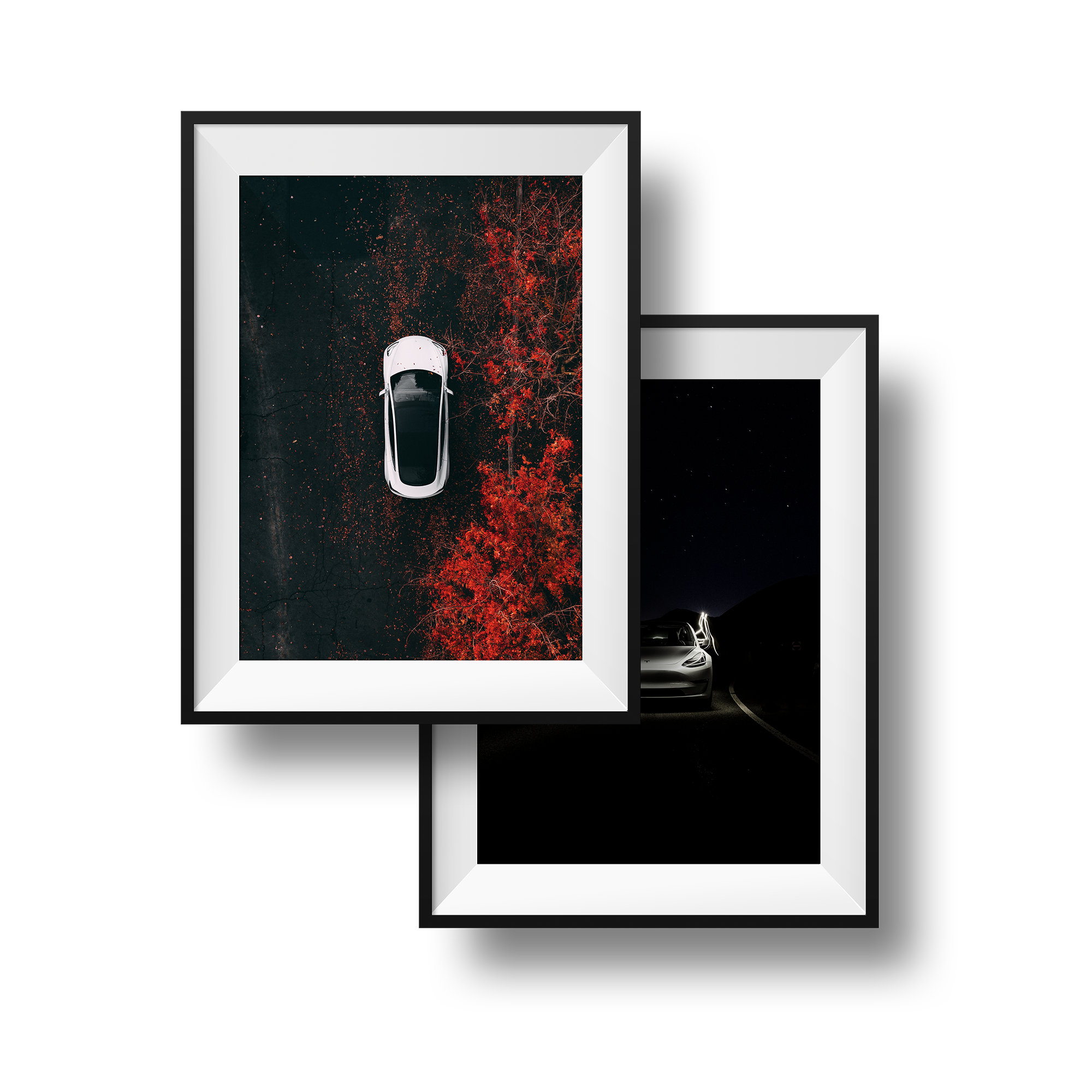Tesla Model 3 Exclusive Prints Collection (Set of 2)