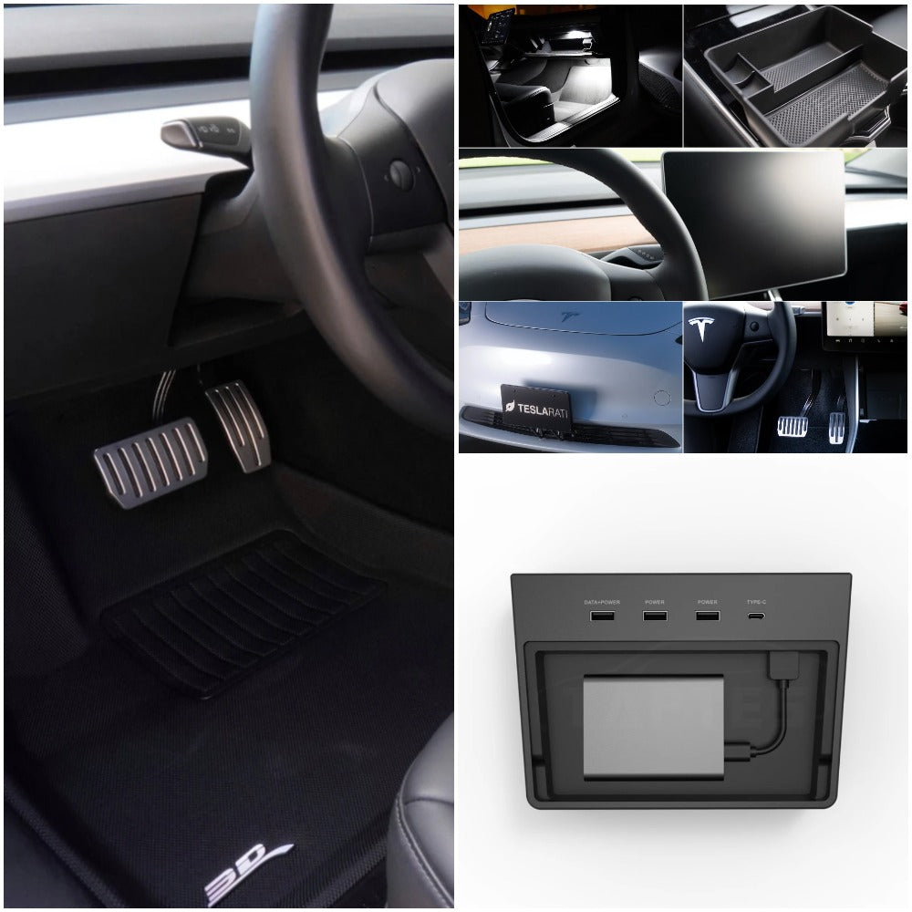 Tesla Model 3 "Ludicrous" (7-piece) Accessory Bundle
