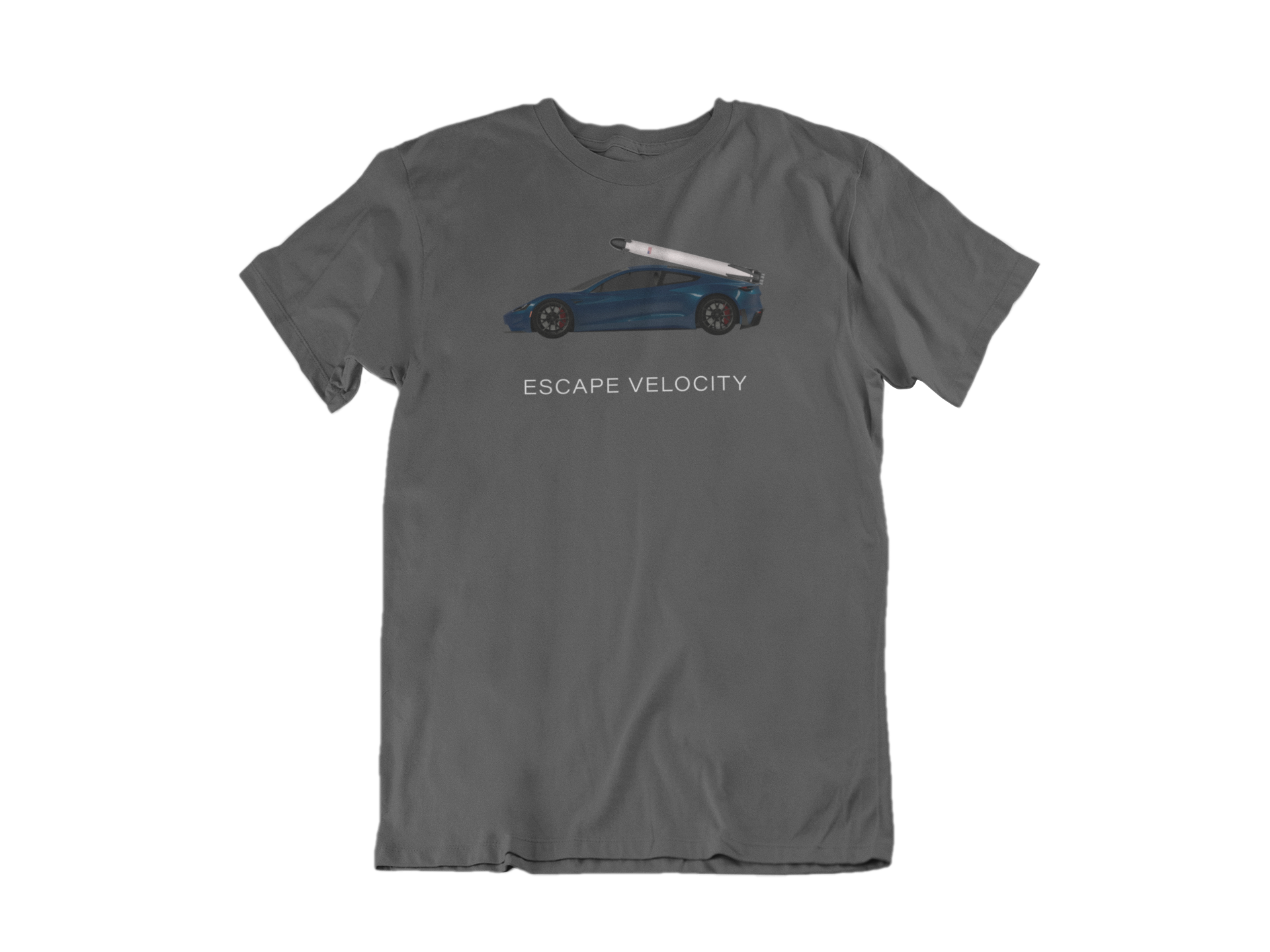 "Escape Velocity" Premium Tee (Blue Roadster)