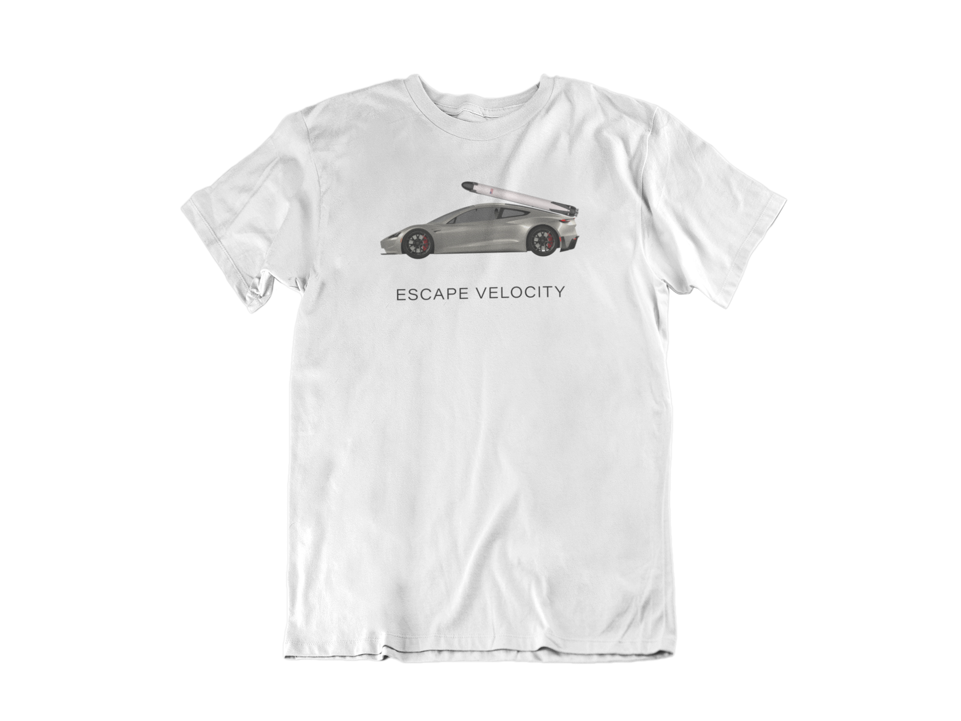 "Escape Velocity" Premium Tee (Silver Roadster)