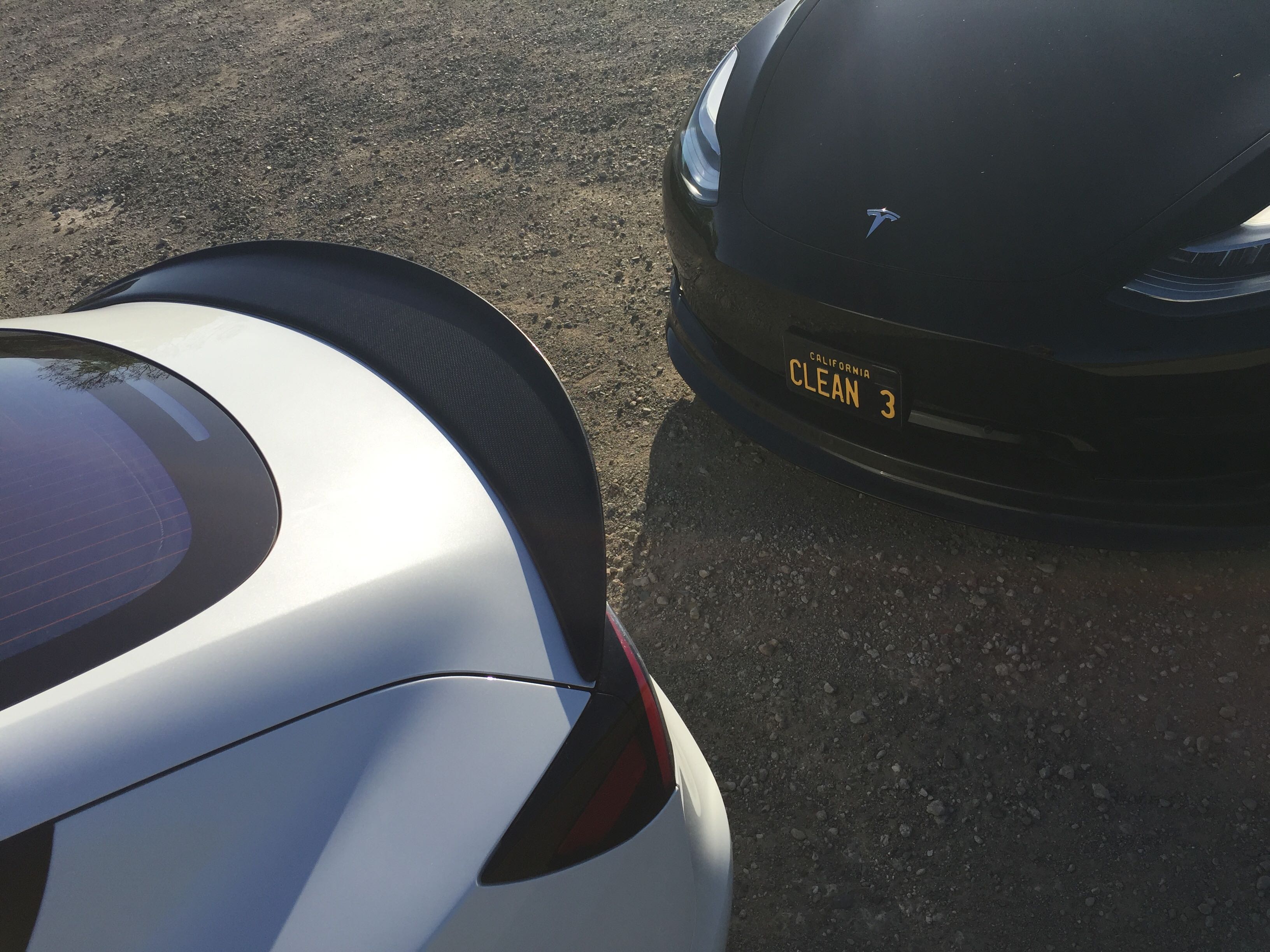 Tesla Model 3 Carbon Fiber Rear Spoiler (Laguna Seca Edition)