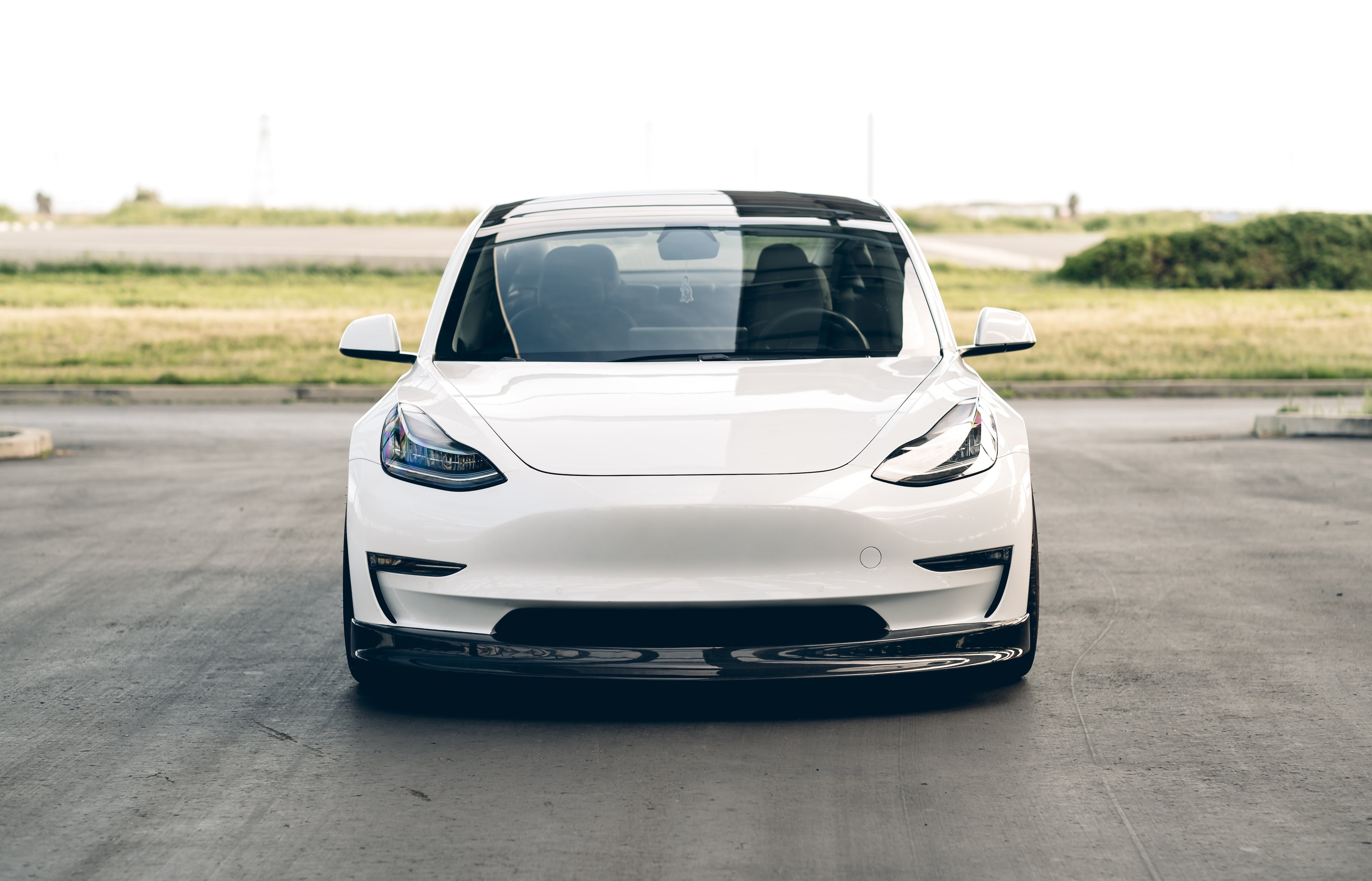 Tesla Model 3 Carbon Fiber Front Spoiler (Laguna Seca Edition)