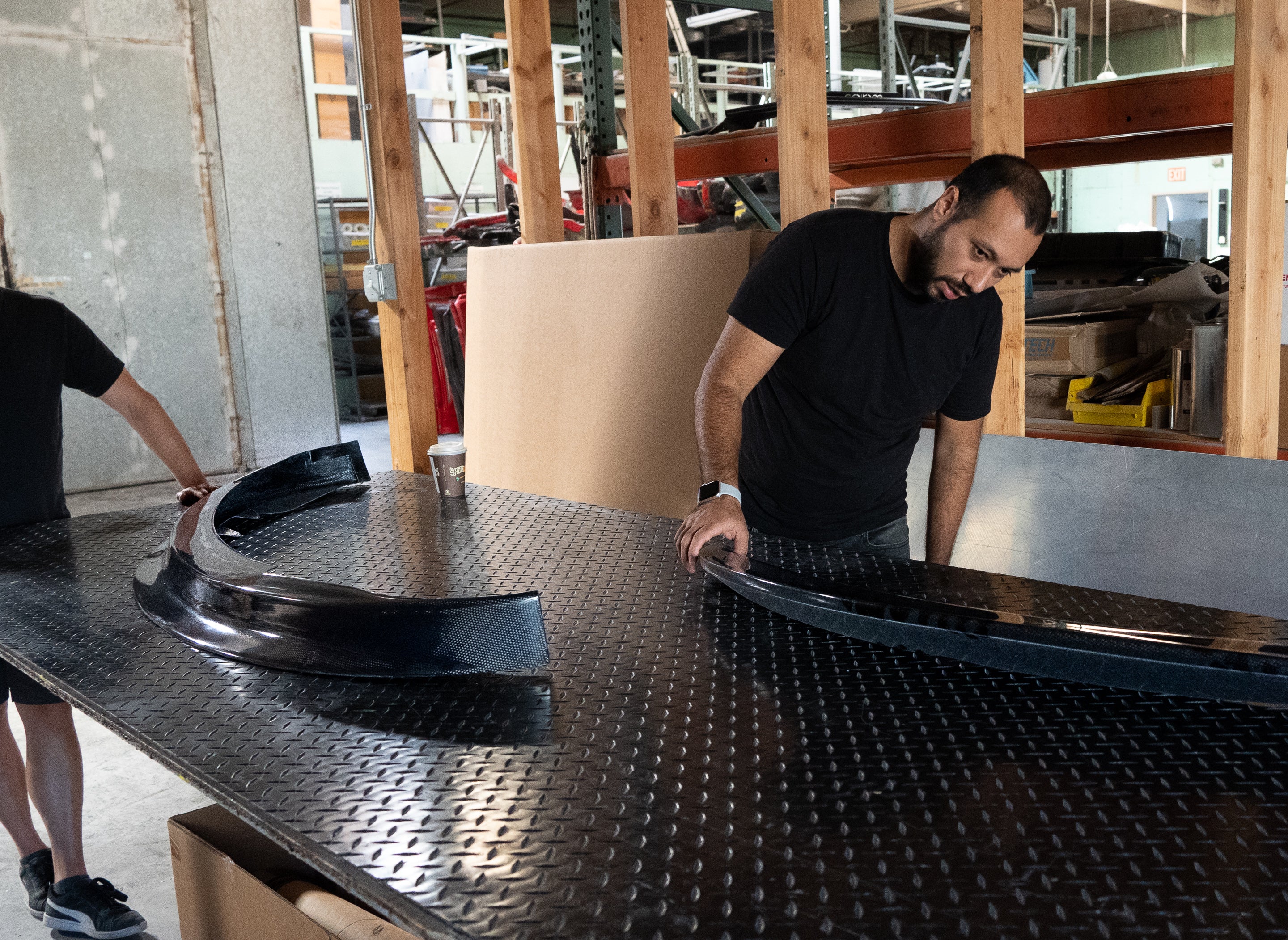 Tesla Model 3 Carbon Fiber Front Spoiler (Laguna Seca Edition)