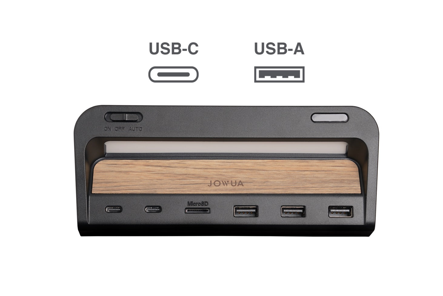 Tesla Model Y & 3 USB Hub w/ LED Light And Micro SD Slot For Sentry Mode