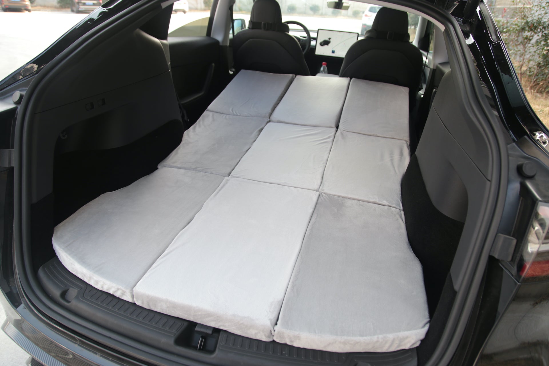Tesla Camping Bed & Mattress for Model Y (Portable, Easy Stow)