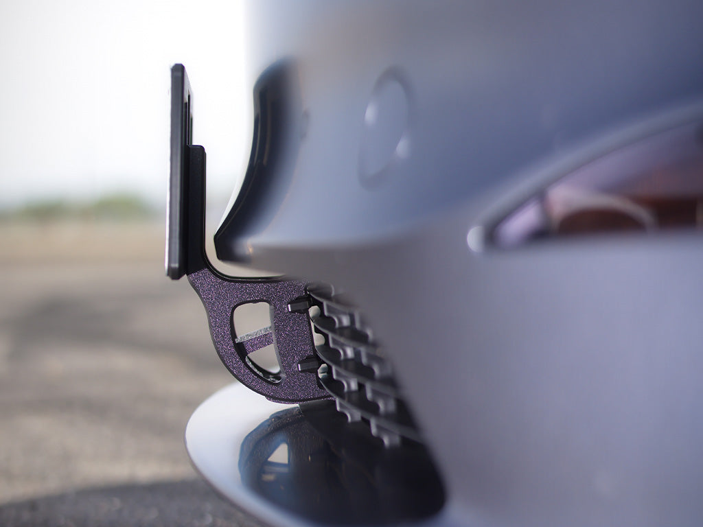 Tesla Model S Front License Plate Mount - "Quick Bandit"