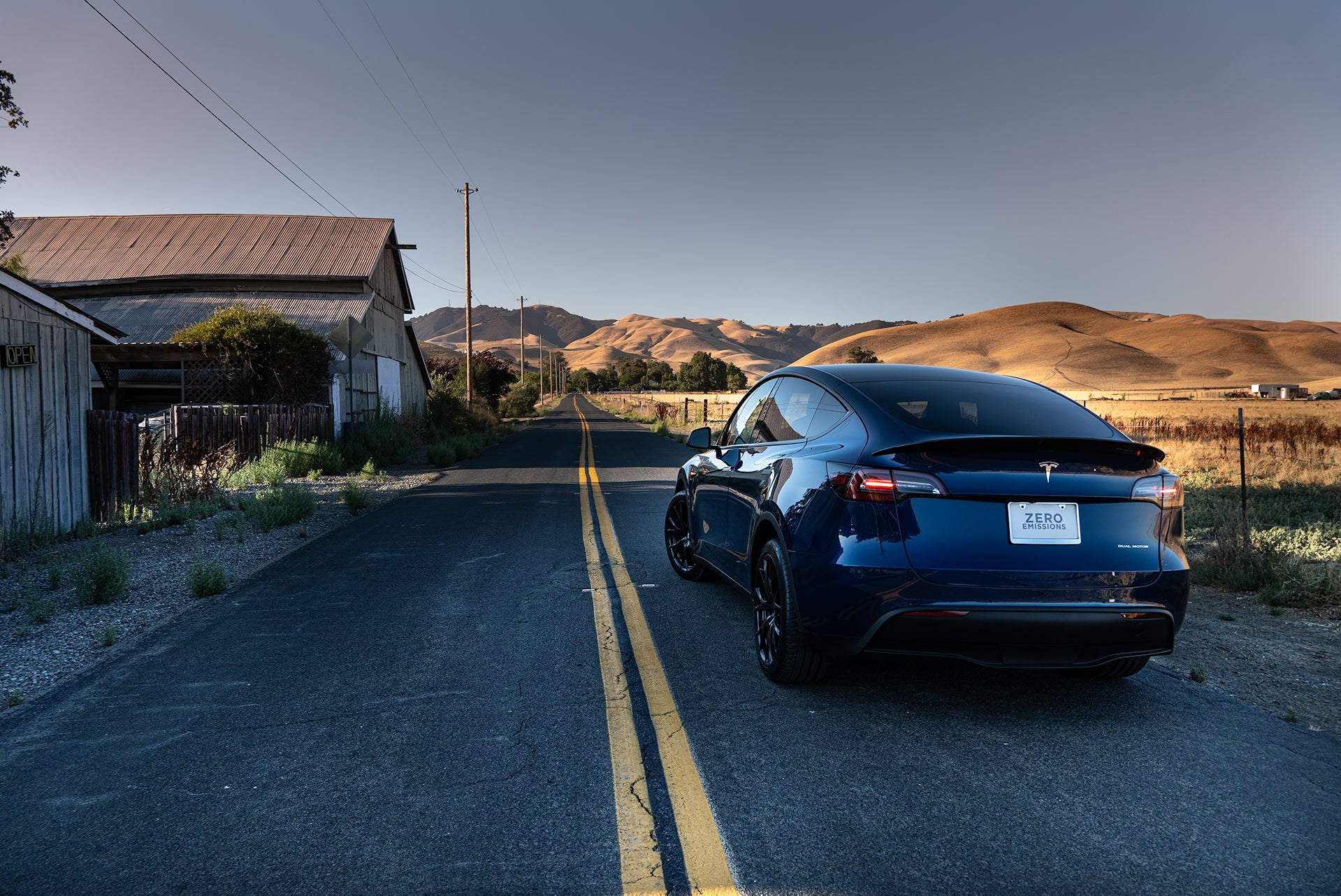 Tesla Model Y Carbon Fiber Performance Rear Spoiler