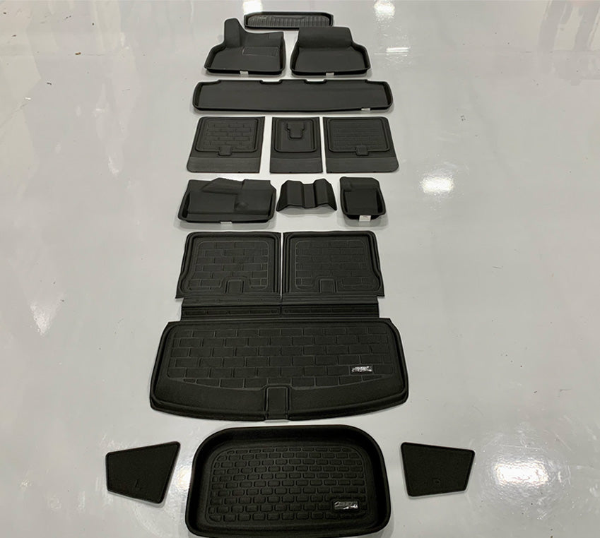 Tesla Model Y All-Weather 3D MAXpider Floor Mats and Liners