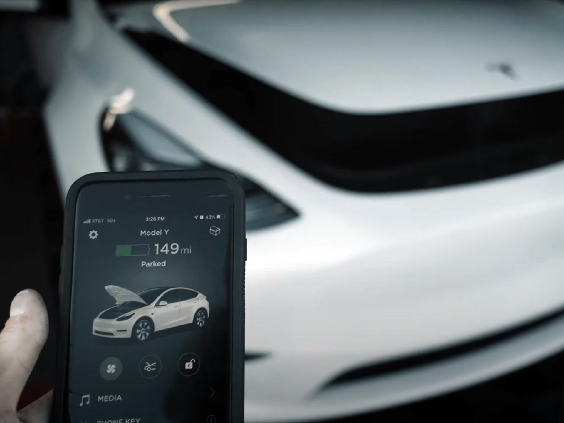 Tesla Model Y Electric Power Frunk Kit