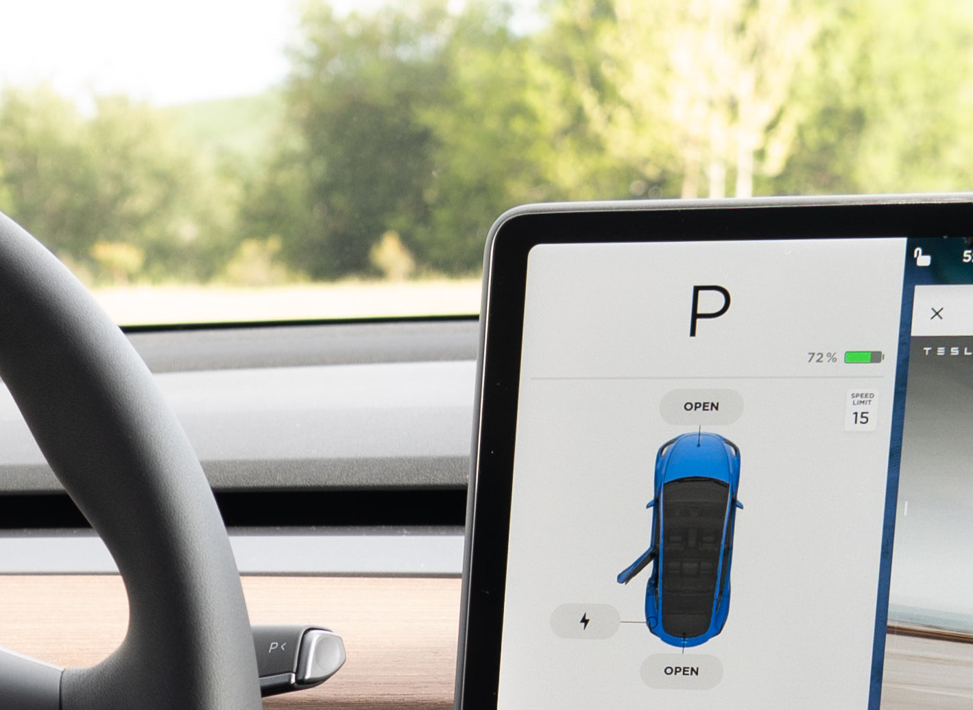 Tesla Model 3 Tempered Glass (9H) Anti-Scratch Screen Protector