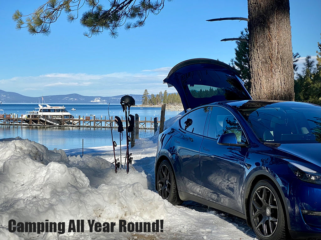 Tesla Camping Bed & Mattress for Model Y (Portable, Easy Stow)