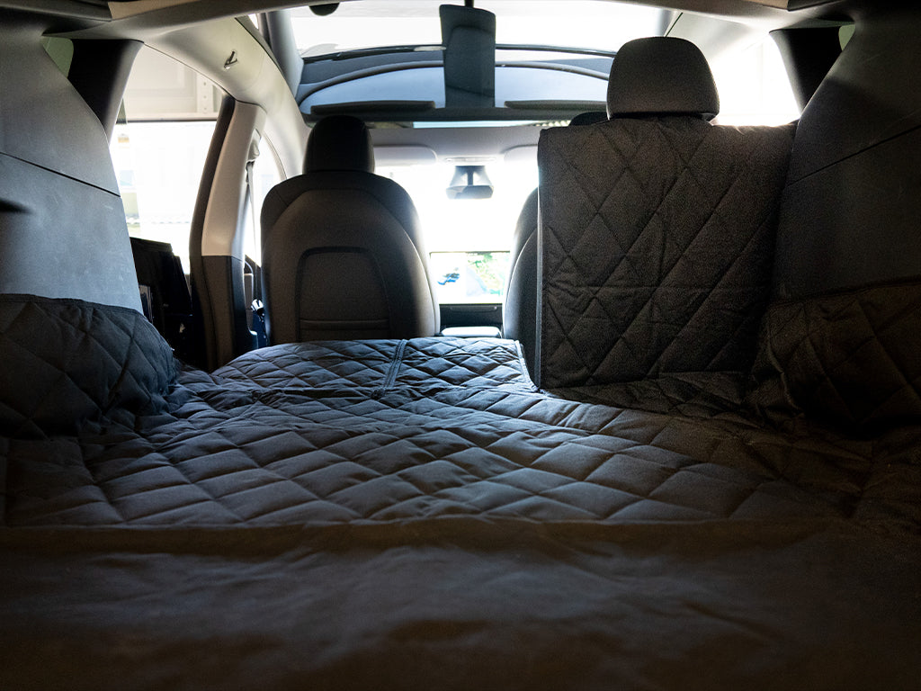 Tesla Model Y Pet Cover Rear Cargo Liner (Full Seatback Coverage)