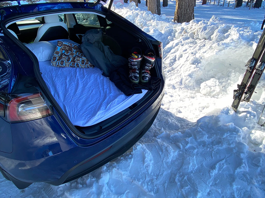 Tesla Camping Bed & Mattress for Model Y (Portable, Easy Stow)