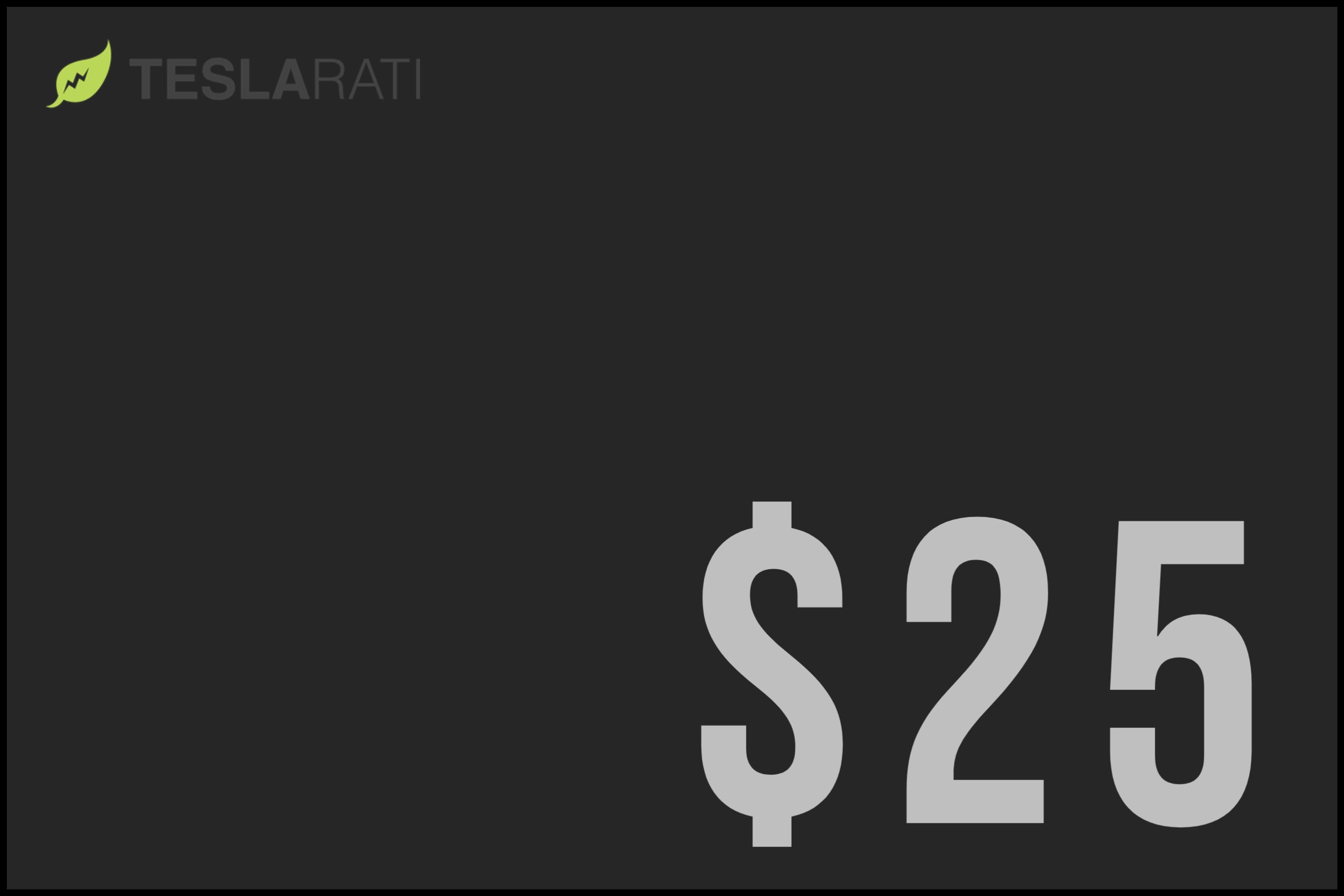 Shop Teslarati Gift Card