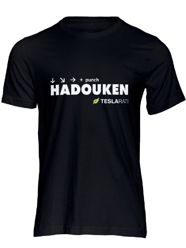 Street Fighter "Hadouken" Premium T-Shirt by TESLARATI
