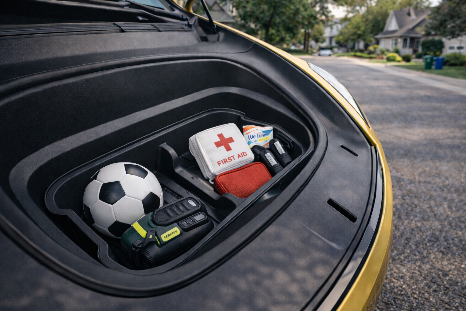 Rediscovering The Space Inside Your Tesla Model Y Frunk