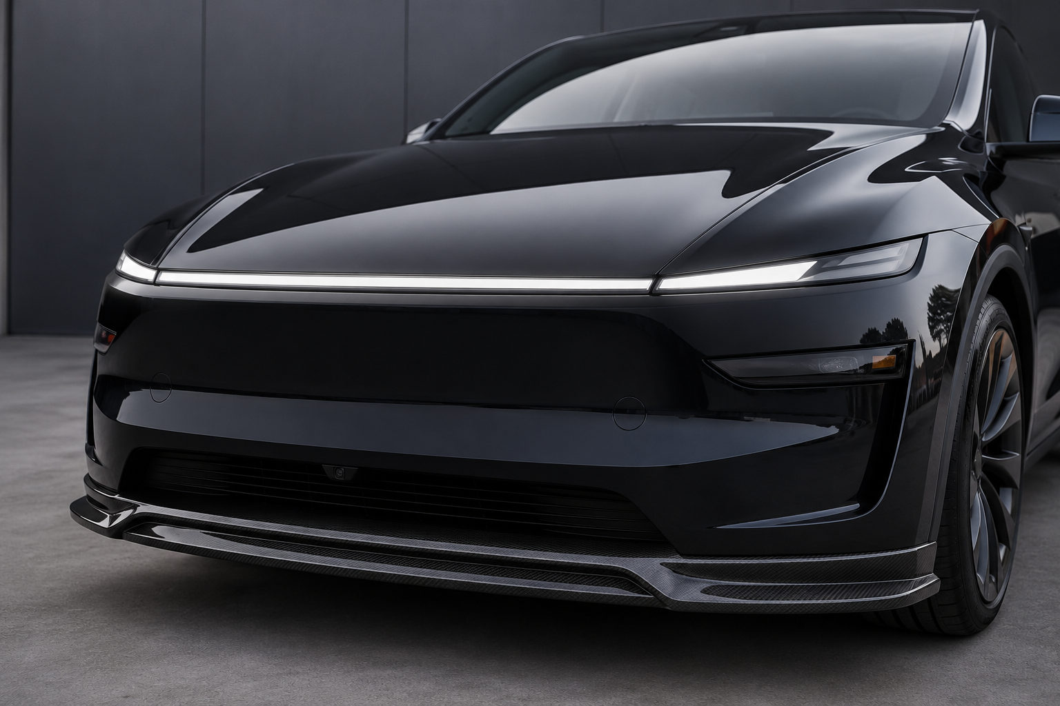 Tesla Model Y Carbon Fiber Accessories
