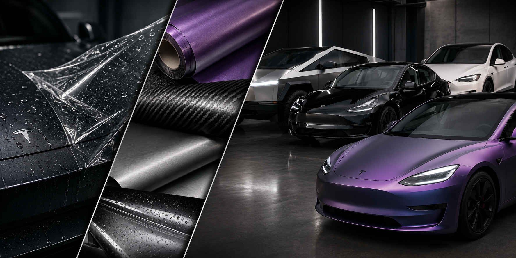 Tesla Vinyl Wraps & PPF Protection